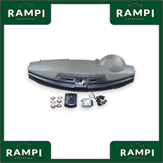 Kit Airbag Land Rover Discovery 3 v6 nnw502436 (Capa do painel com rachaduras)
