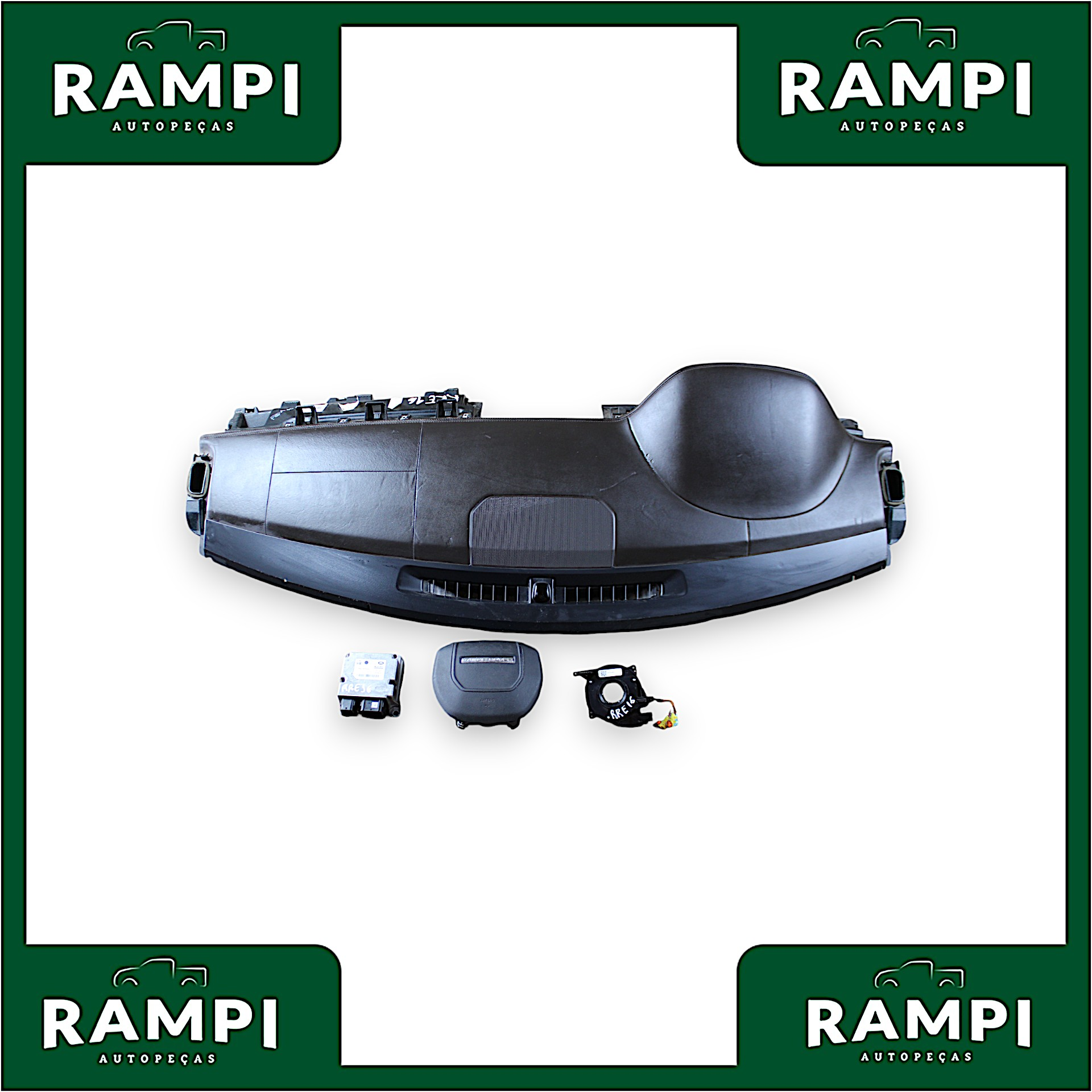 Kit Airbag Land Rover Range Rover Evoque k6214d374ag (Capa do painel com riscos)