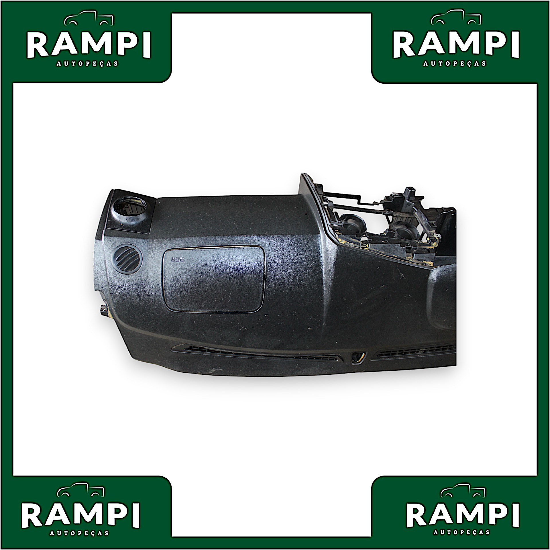 Kit Airbag Ssangyong Kyron 2010 8625009041 (capa do painel com manchas)