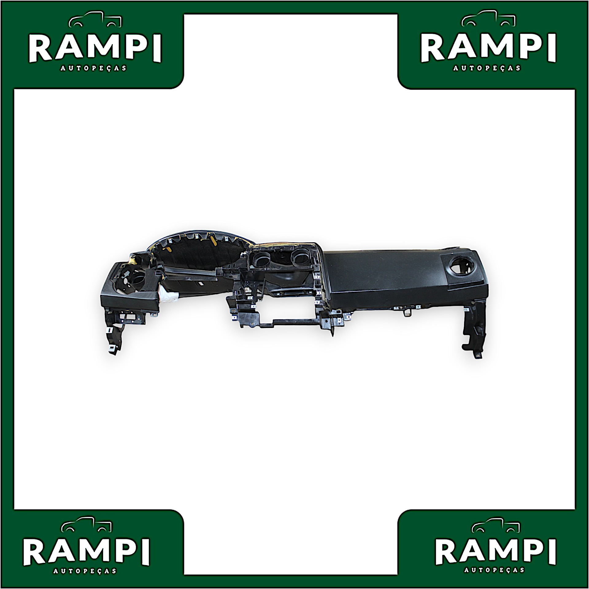Kit Airbag Ssangyong Kyron 2010 8625009041 (capa do painel com manchas)