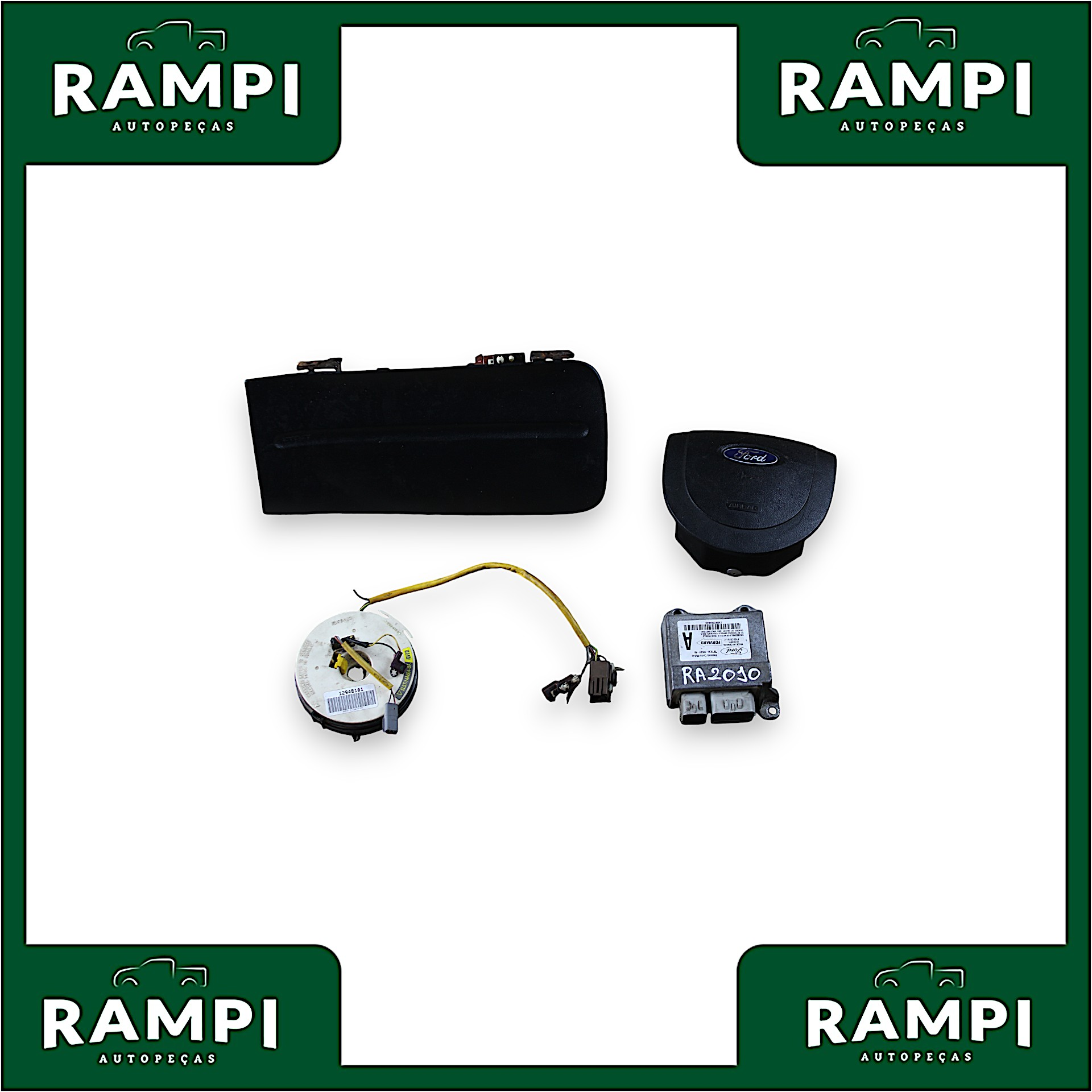 Kit Airbag Com Bolsa Ford Ranger 2010 9l5514b321aa (Sem capa do painel)