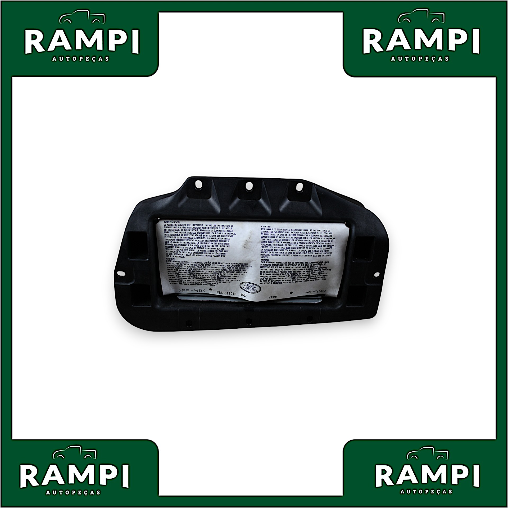 Kit Airbag Com Bolsa Land Rover Range Rover 2008 8h2214d374ac (Sem capa do painel)