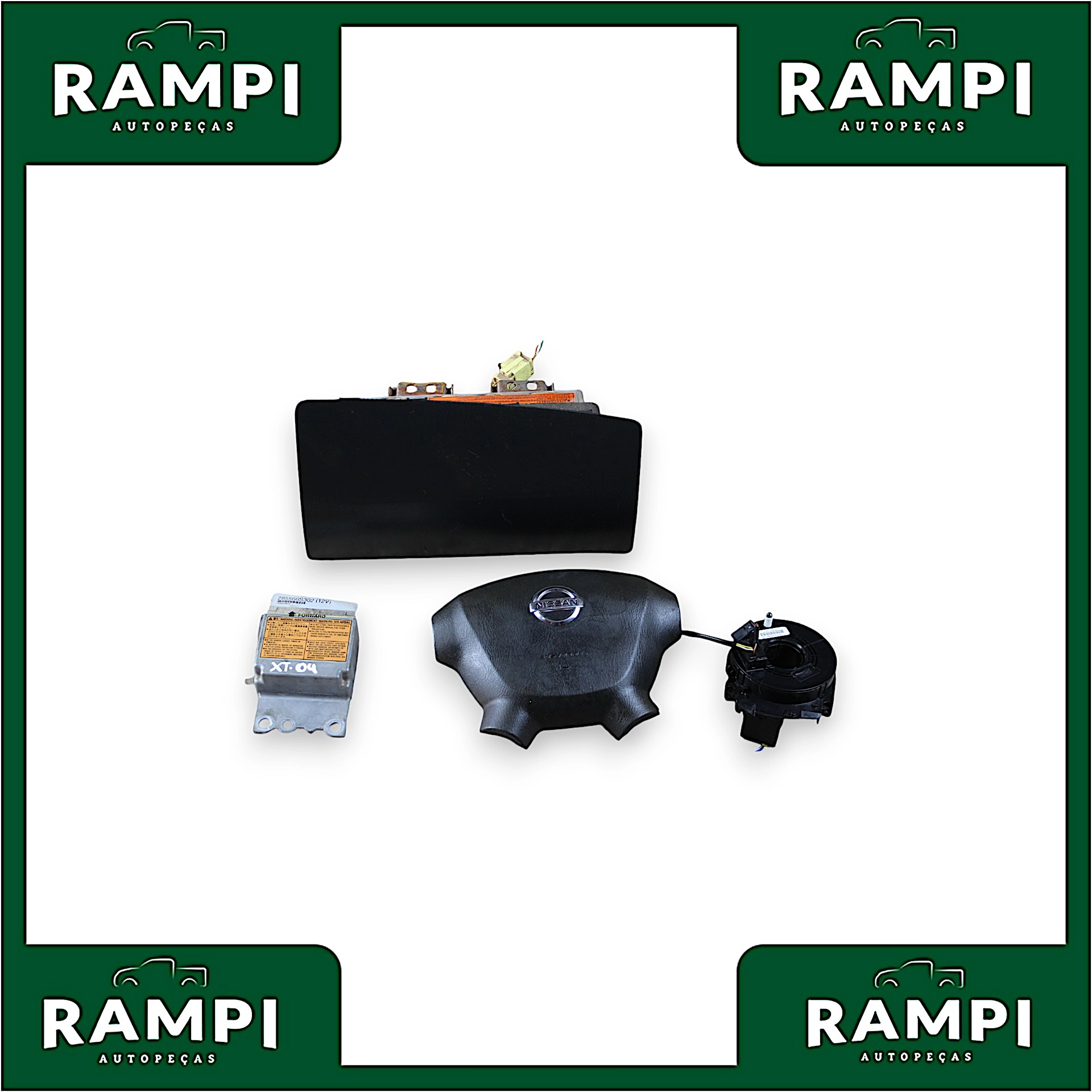 Kit Airbag Com Bolsa Nissan Xterra 2004 285566s302 (Sem capa do painel)