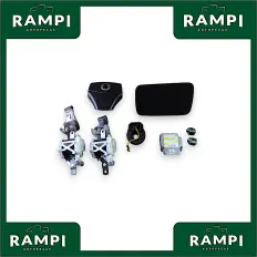 Kit Airbag Com Bolsa Ssangyong Korando 2011 8625034140 (Sem capa do painel) 
