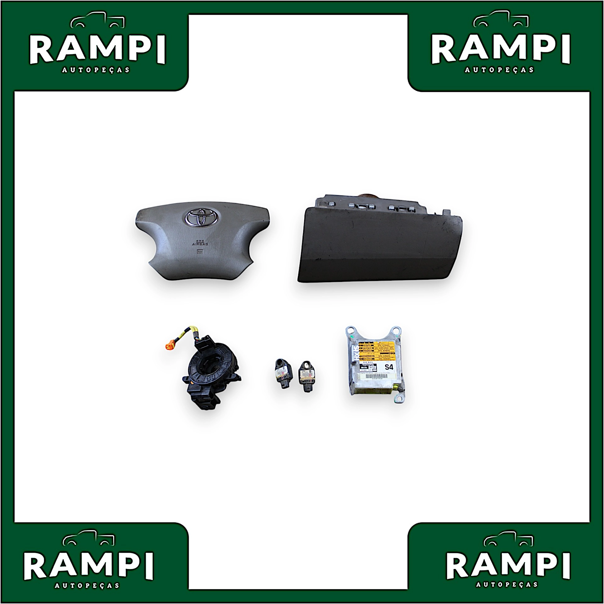 Kit Airbag Com Bolsa Toyota Hilux 2015 89170 (Sem capa do painel)