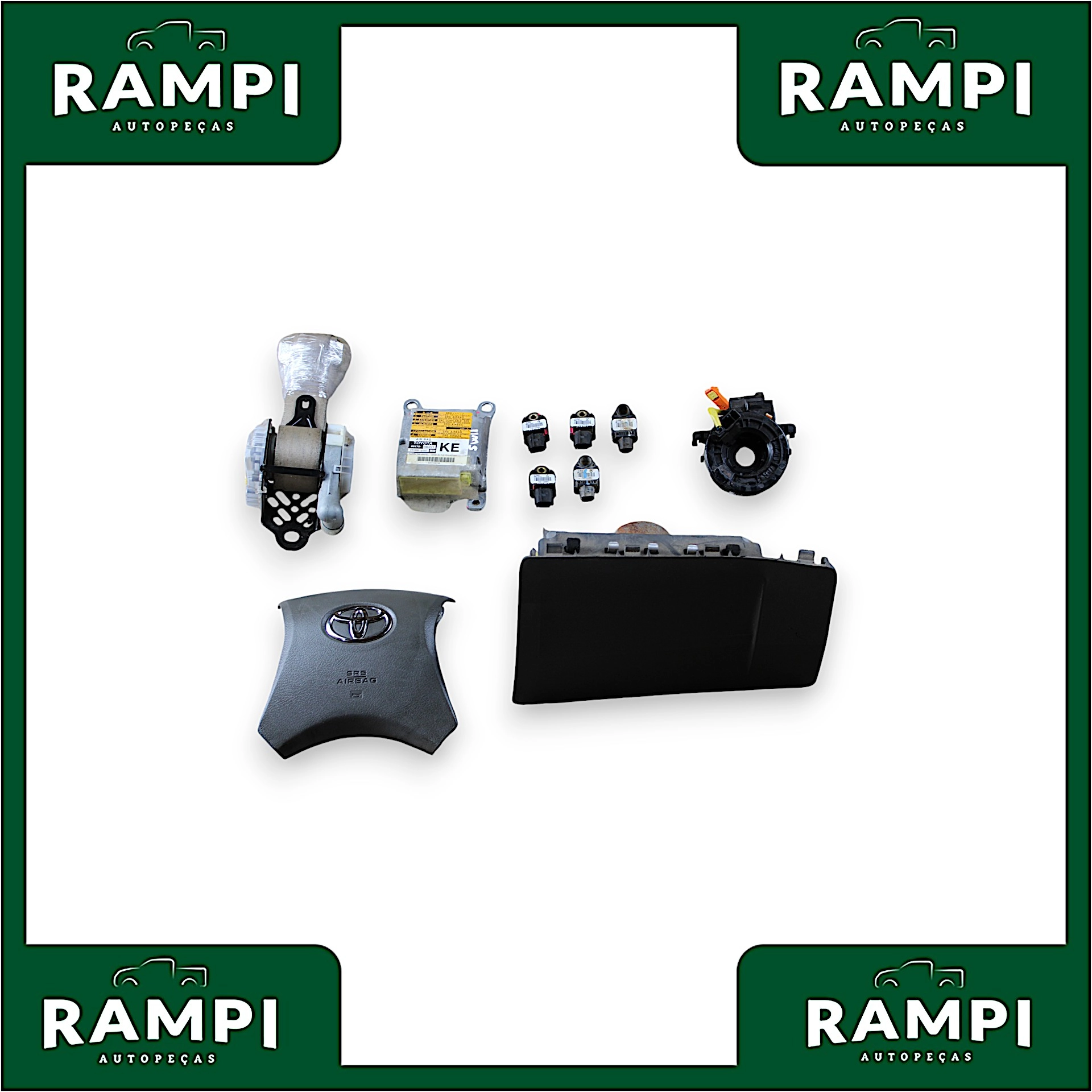 Kit Airbag Com Bolsa Toyota Hilux Sw4 2011 891700k221