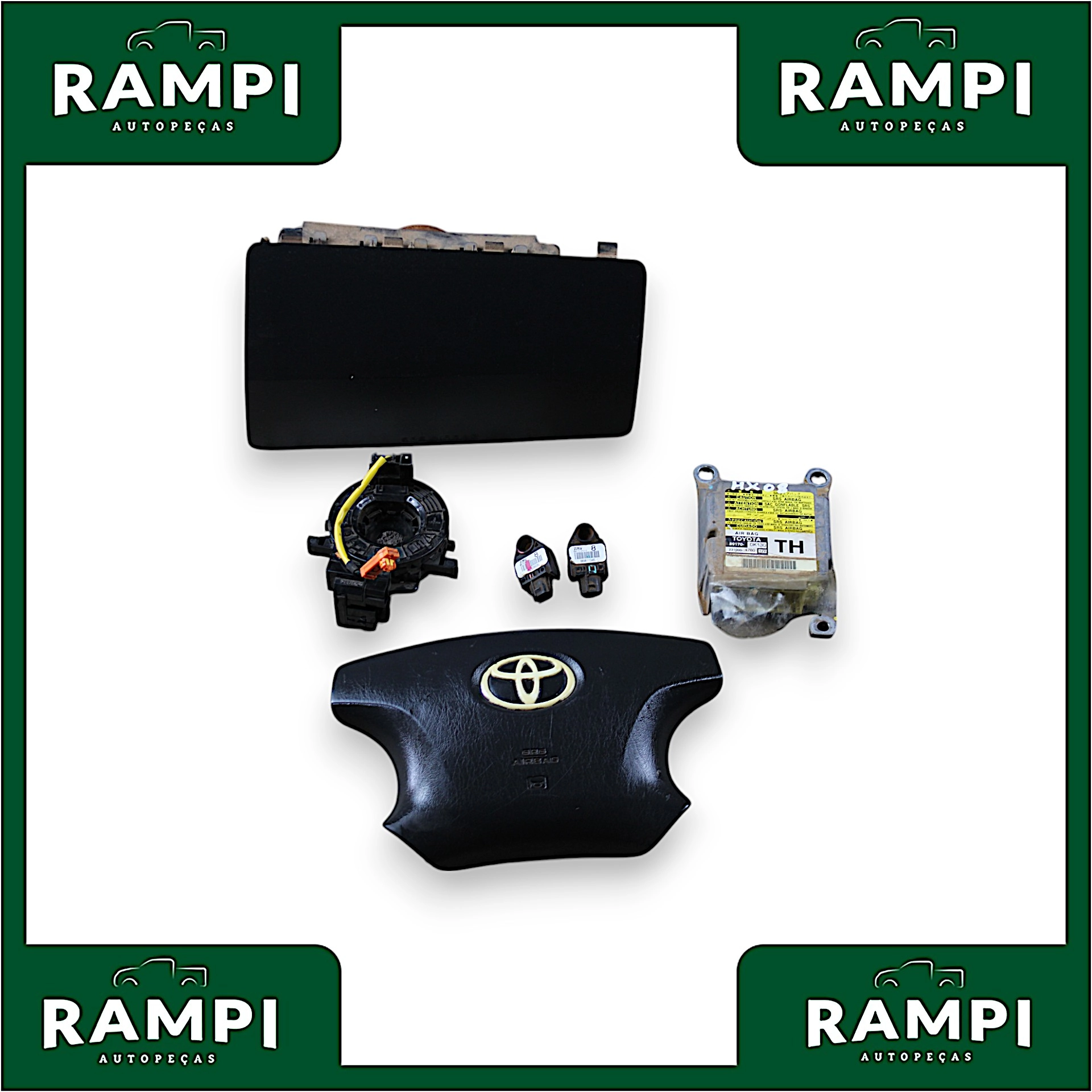 Kit Airbag Com Bolsa Toyota Hilux 2008 89170 (Sem capa do painel)