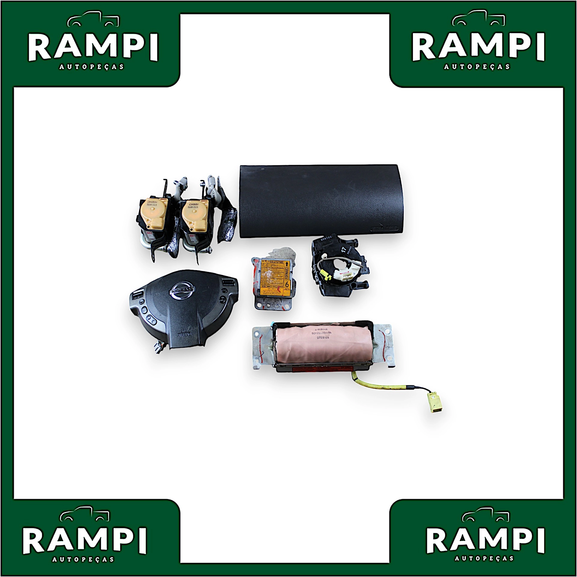 Kit Airbag Bolsa Com Comando Nissan Frontier 2013 28556jr60c