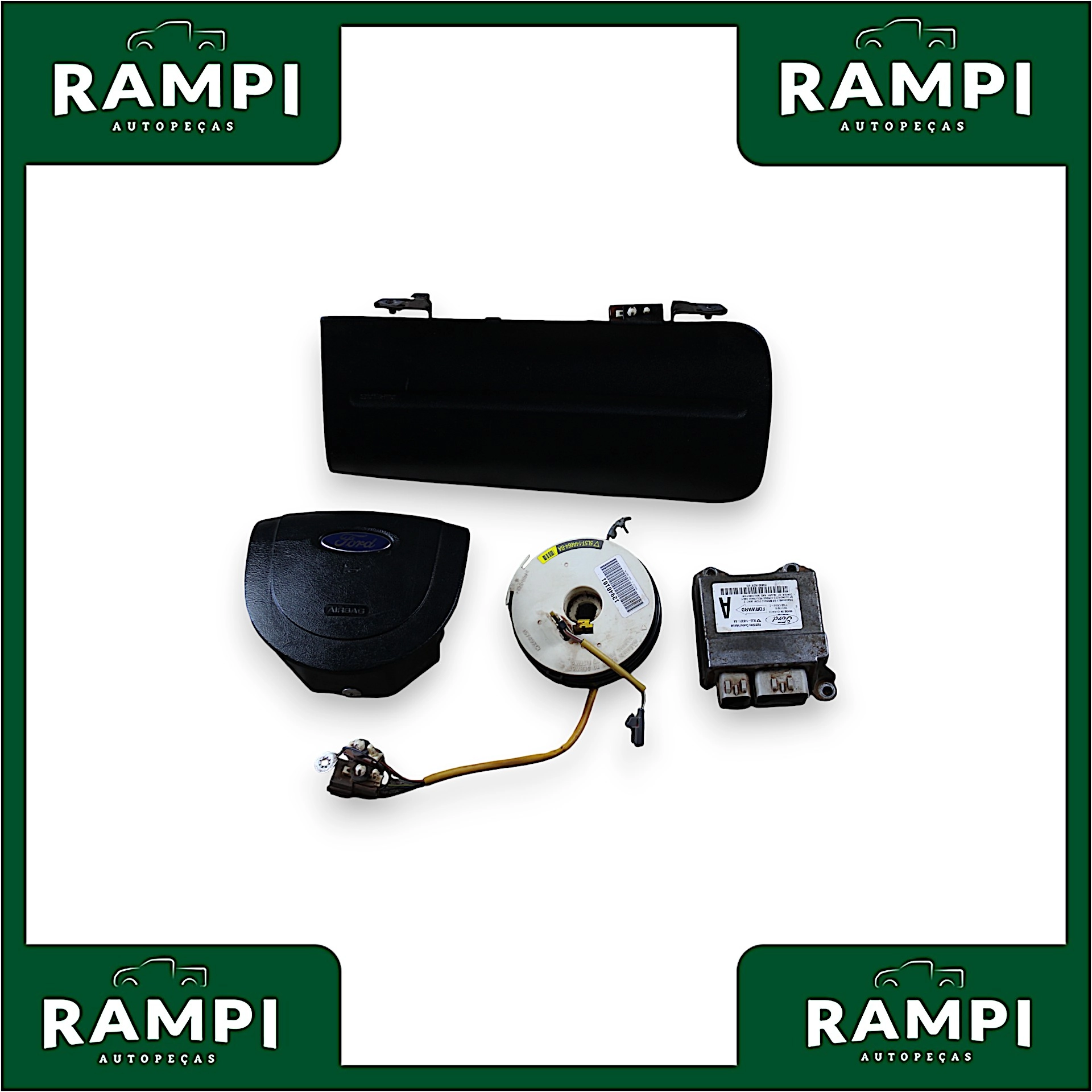 Kit Airbag Com Bolsa Ford Ranger 2011 3.0 9l5514b321aa