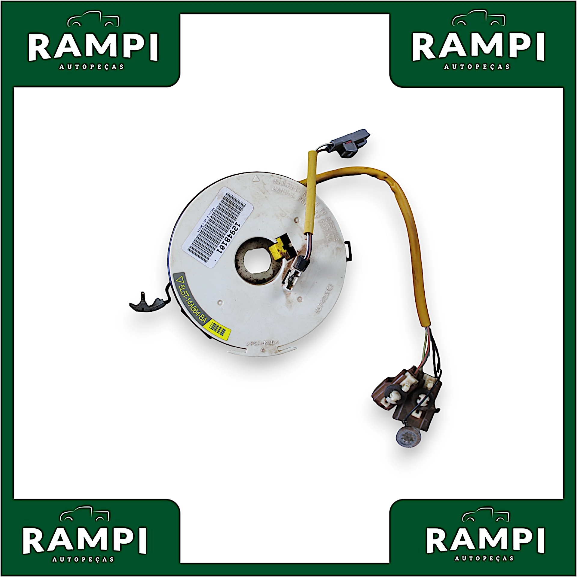 Kit Airbag Com Bolsa Ford Ranger 2011 3.0 9l5514b321aa