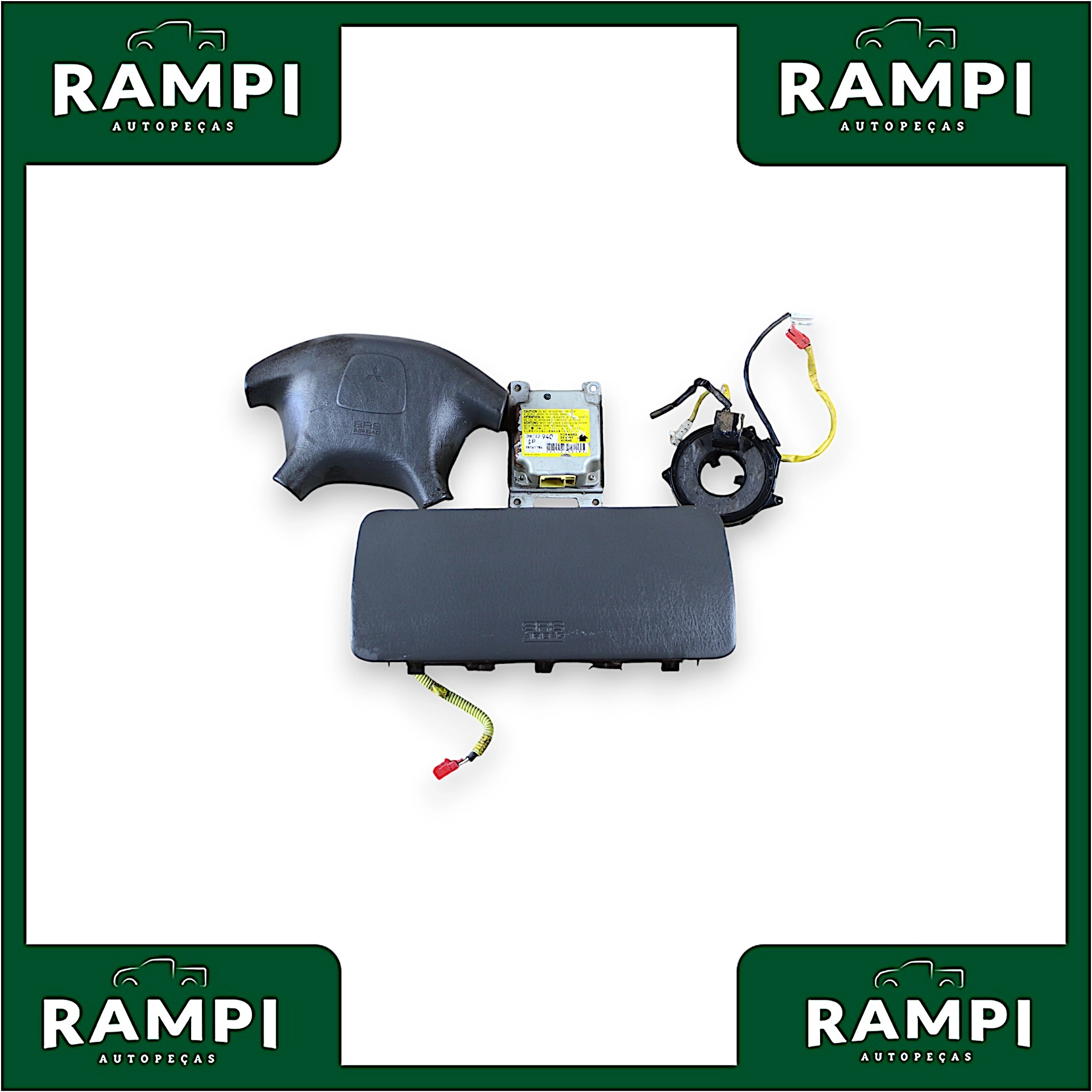 Kit Airbag Com Bolsa Mitsubishi L200 Triton 2010 mr522940