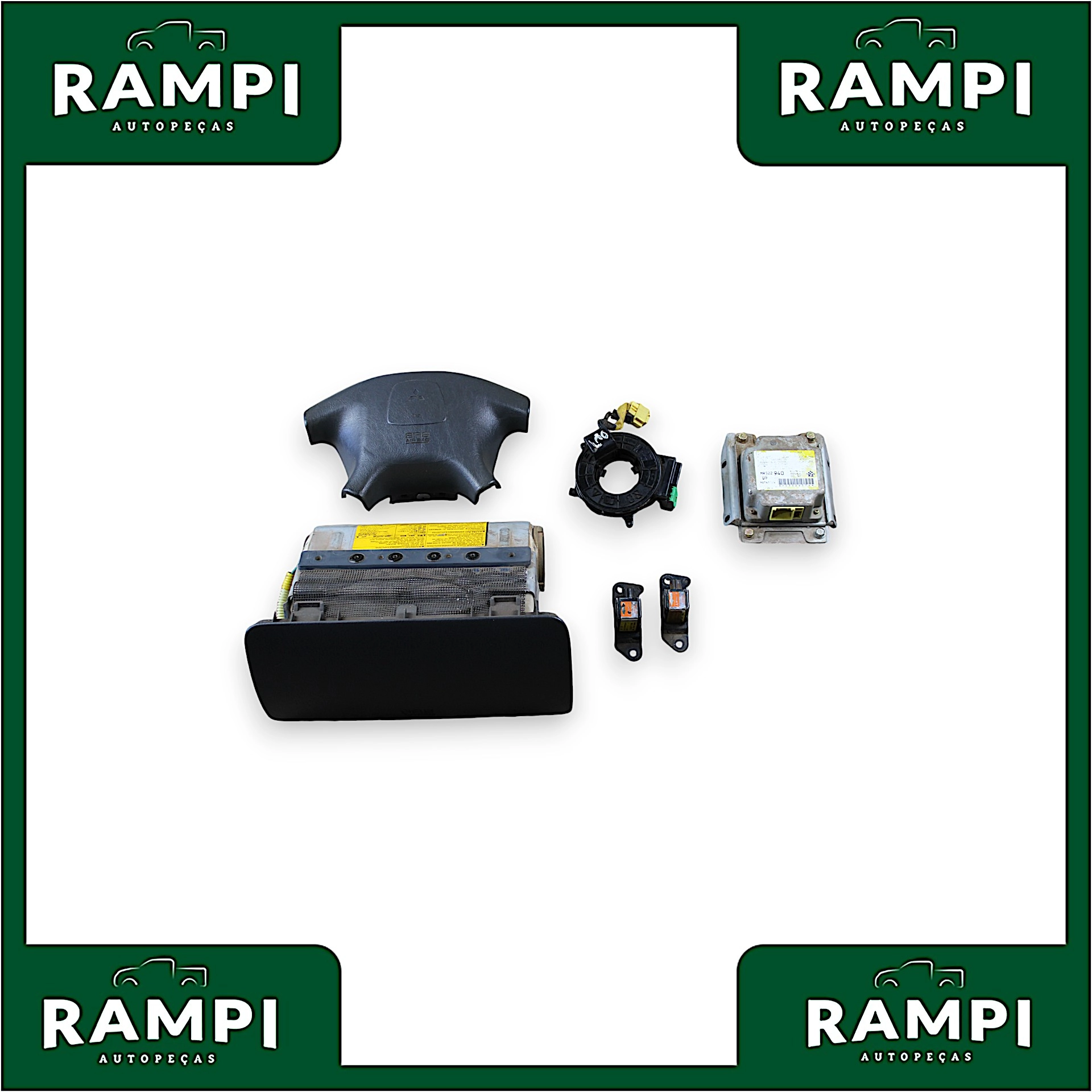 Kit Airbag Com Bolsa Mitsubishi L200 Outdoor 2007 mr522940
