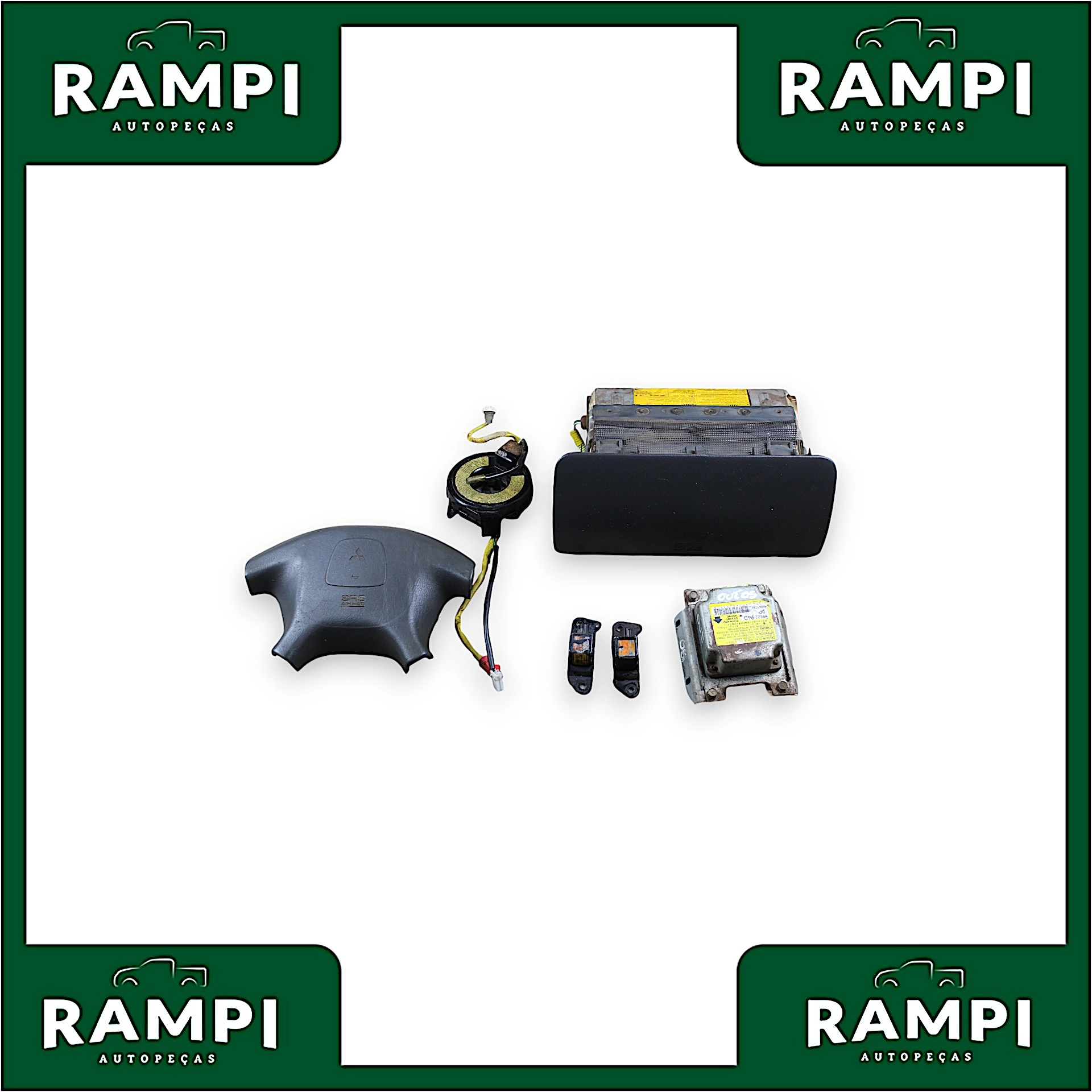 Kit Airbag Com Bolsa Mitsubishi Outdoor 2005 mr522940