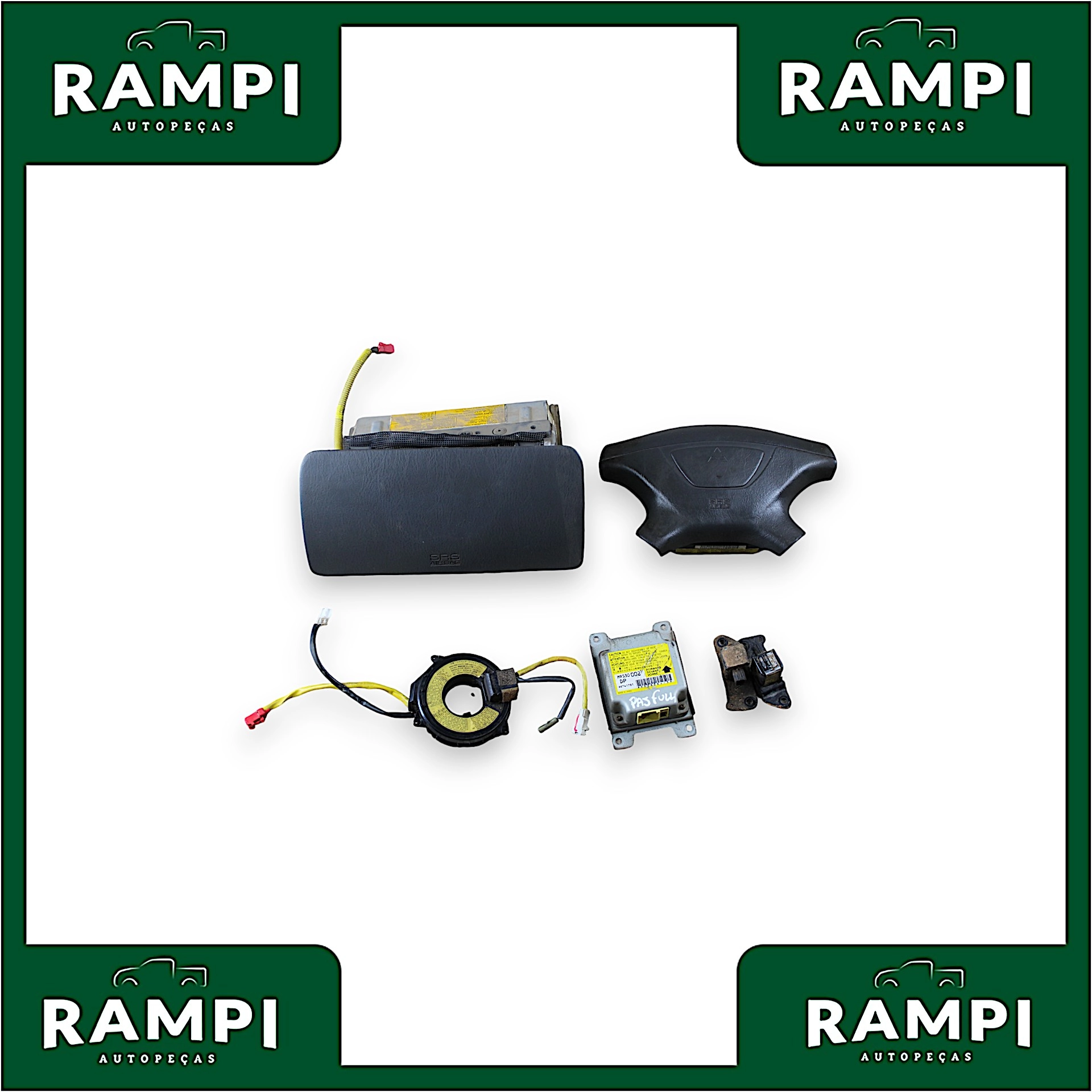Kit Airbag Com Bolsa Mitsubishi Pajero Sport  2005 mr530002