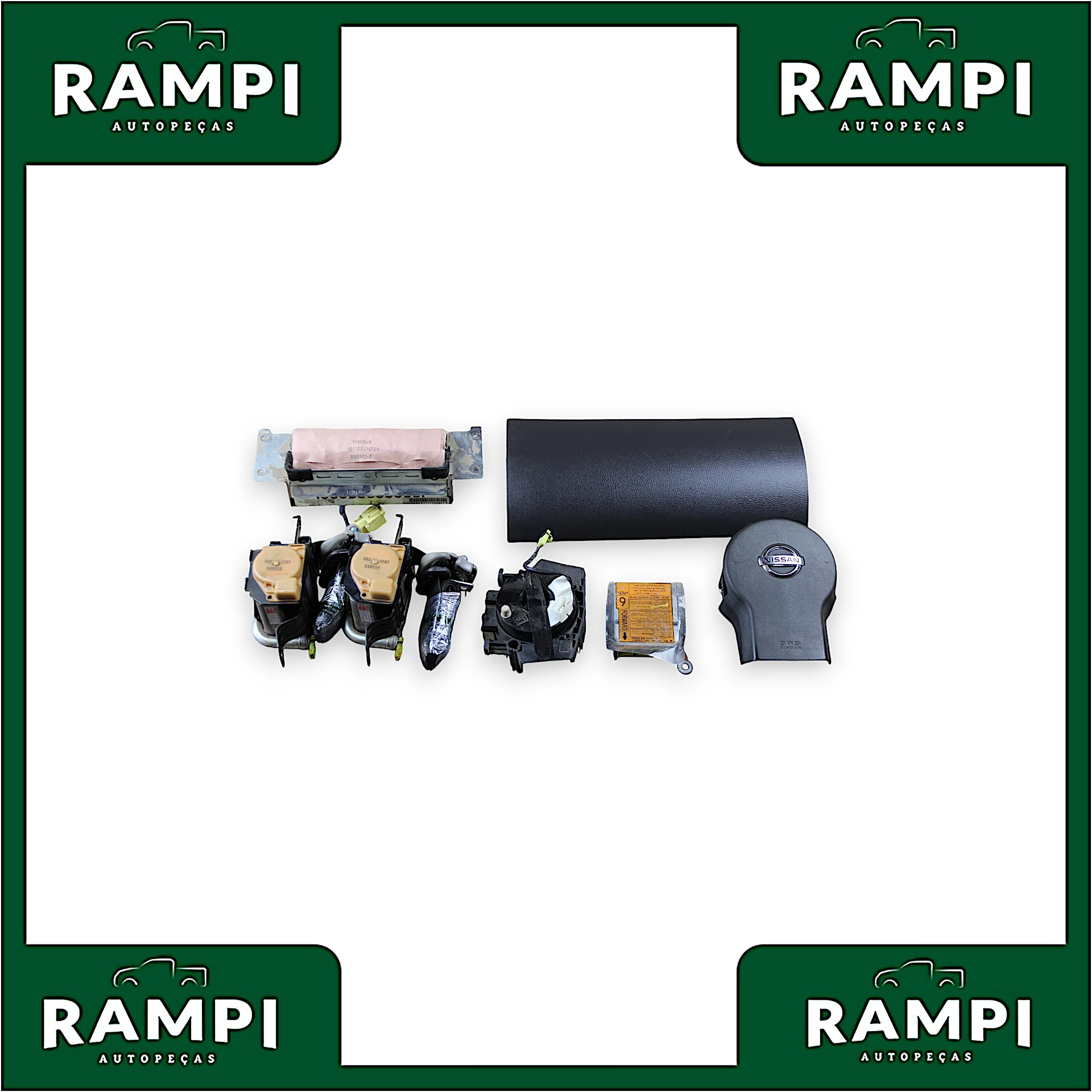 Kit Airbag Com Bolsa Nissan Frontier 2013 190cv 28556jr60c