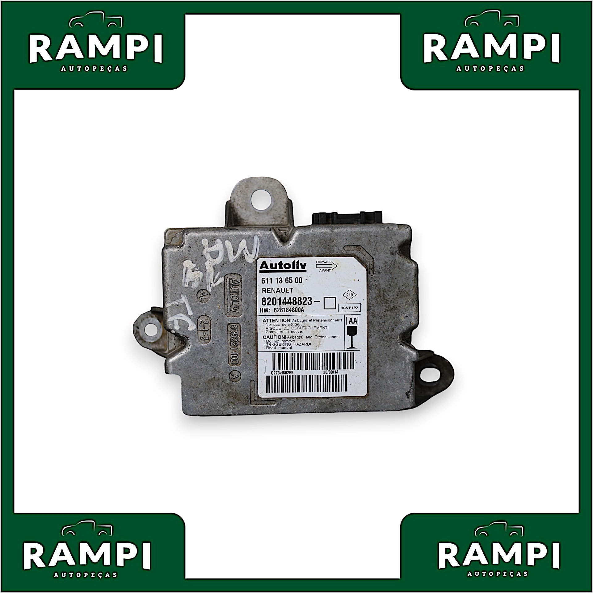 Kit Airbag Com Bolsa Renault Master 2014 8201448823