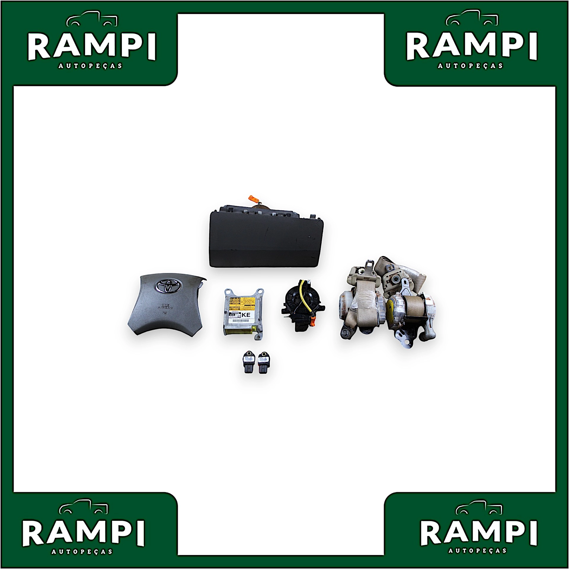 Kit Airbag Com Bolsa Toyota Hilux 2015 891700k221 633201006M