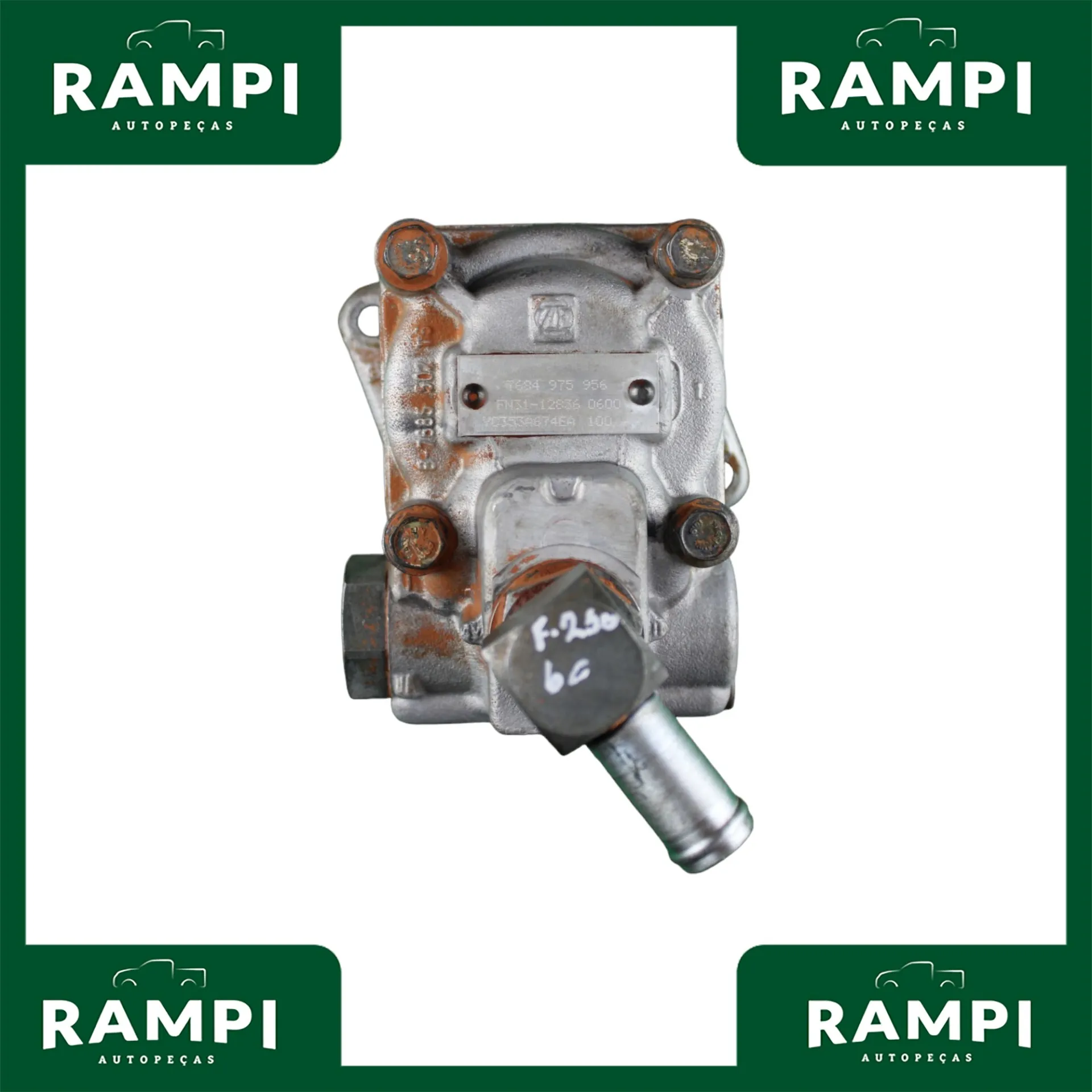 Bomba De Direção Hidráulica F250 6C 2001 Diesel 7684975956