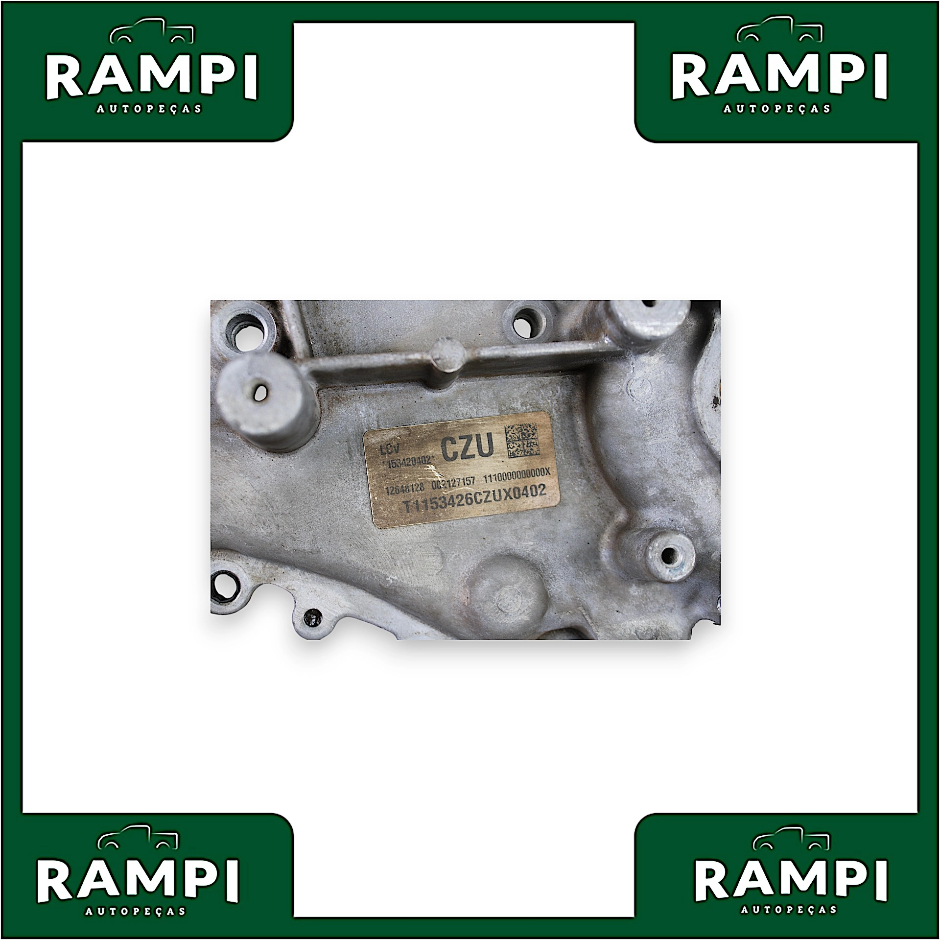 Flange Tampa do Motor GM S10 2018 2.5 Flex