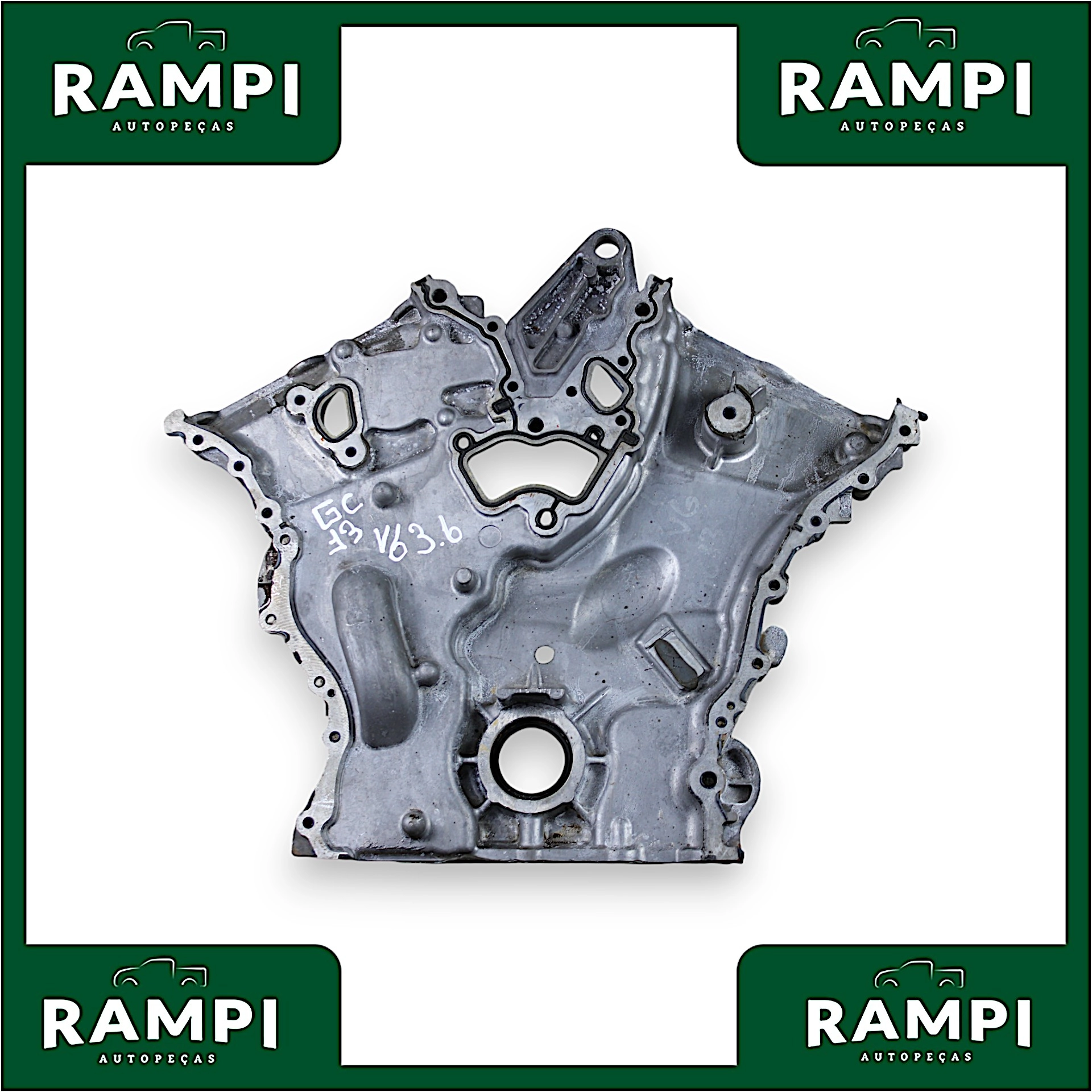 Flange Tampa do Motor Jeep Grand Cherokee 2013 v6 3.6 