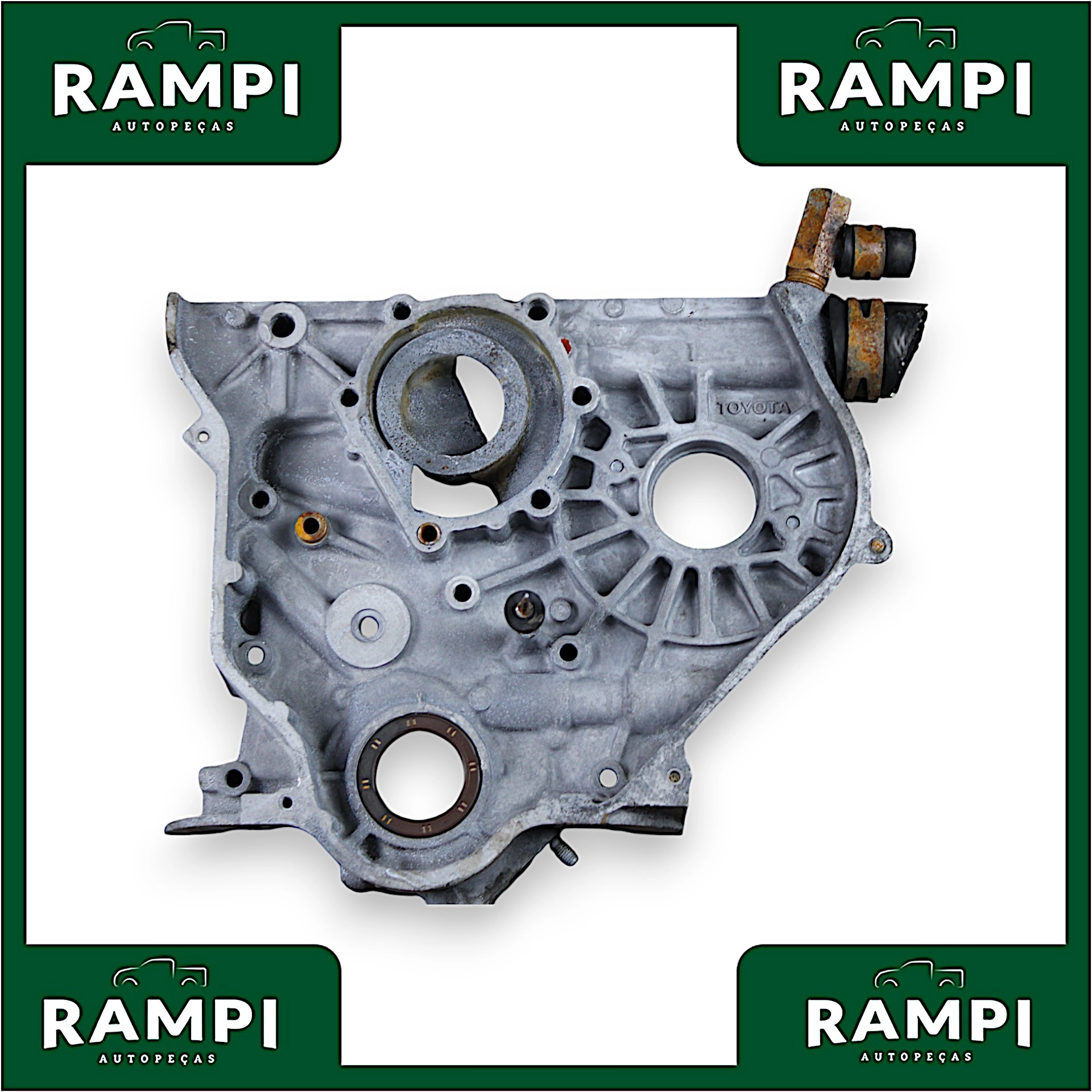 Flange Tampa do Motor Toyota Hilux 1995 2.8