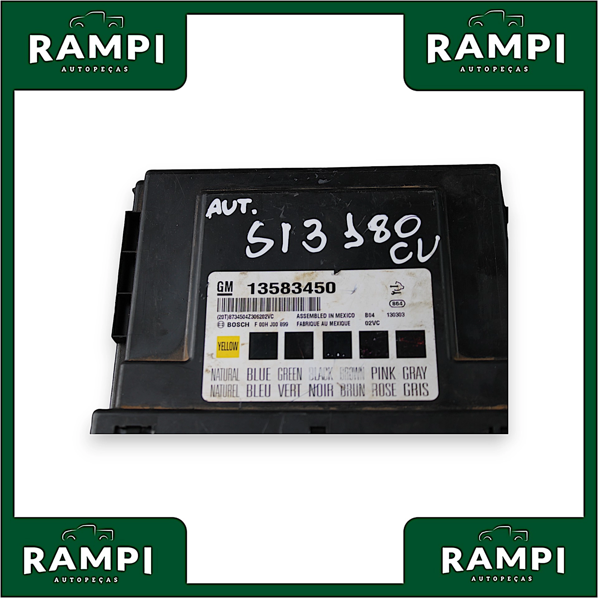 Kit Injeção GM S10 180cv 13583450 12651790
