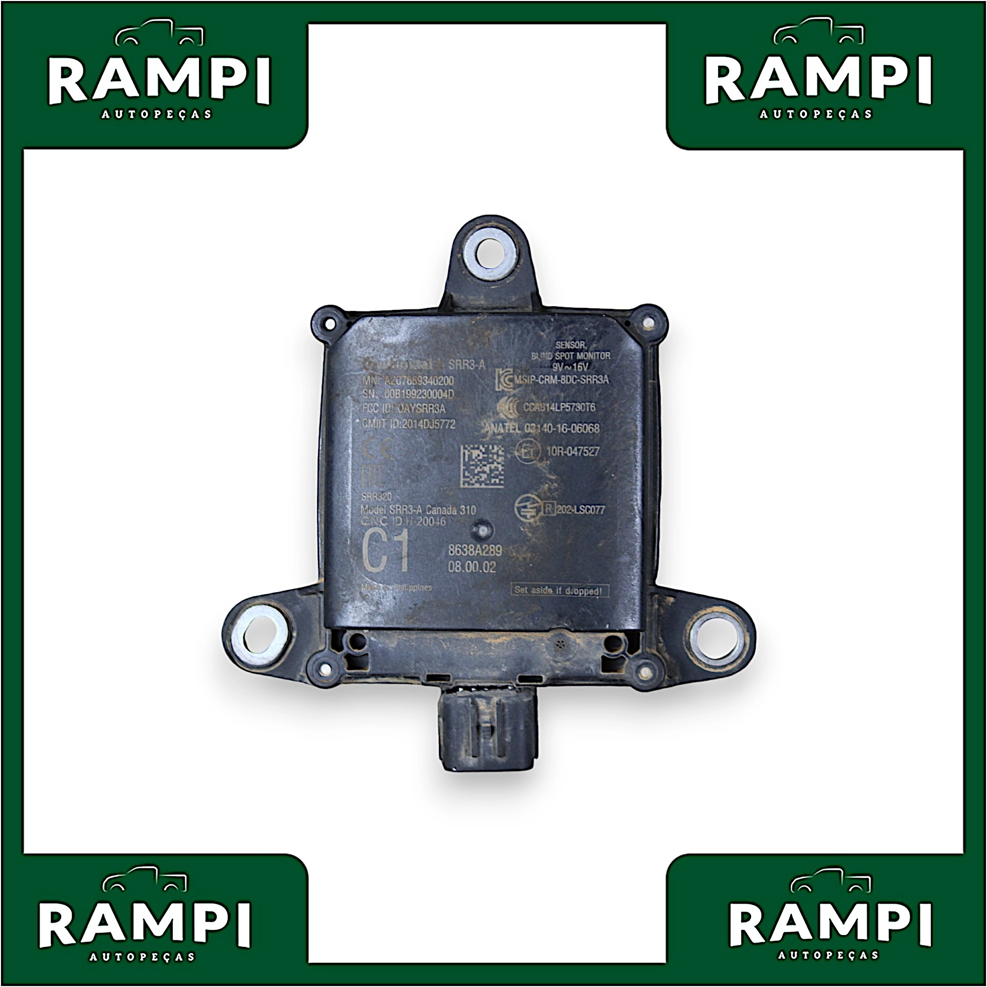 Módulo Sensor Ponto Cego Mitsubishi Pajero Sport 2023 8638a289