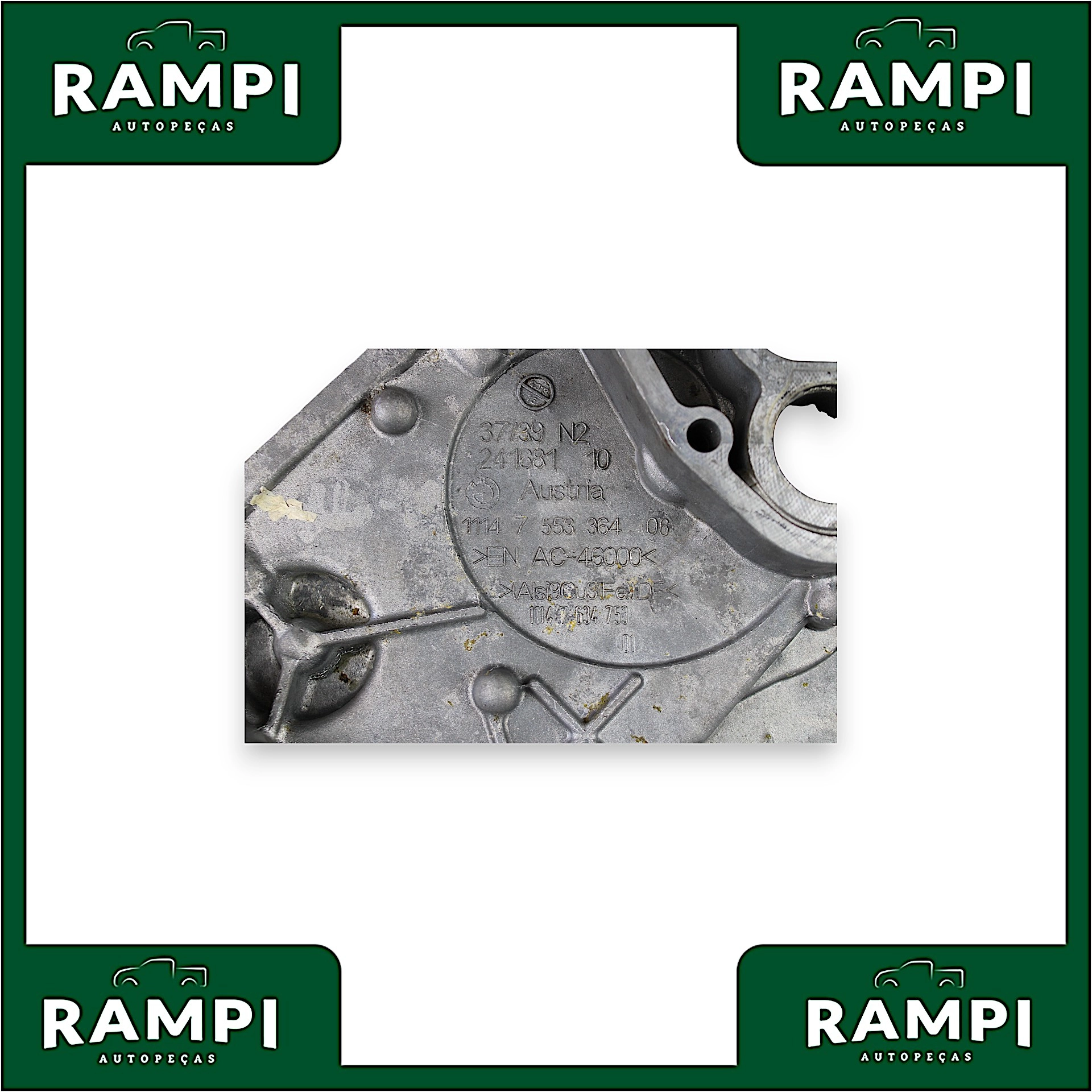 Tampa Frontal Motor BMW x6 2010 7553364