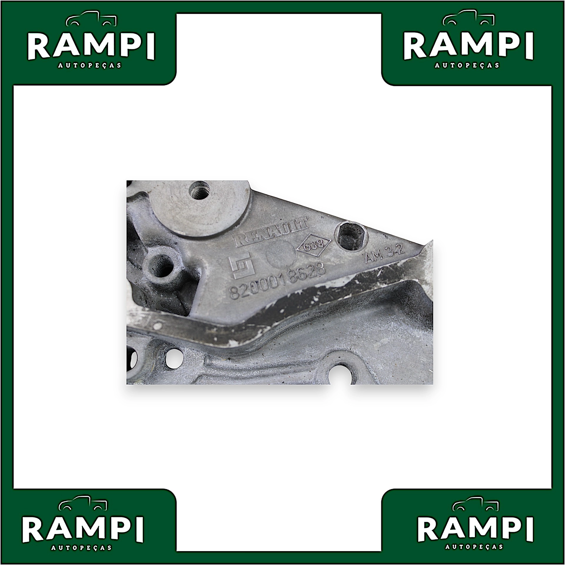 Tampa Frontal Motor Renault Master 2.5 16v 8200018628