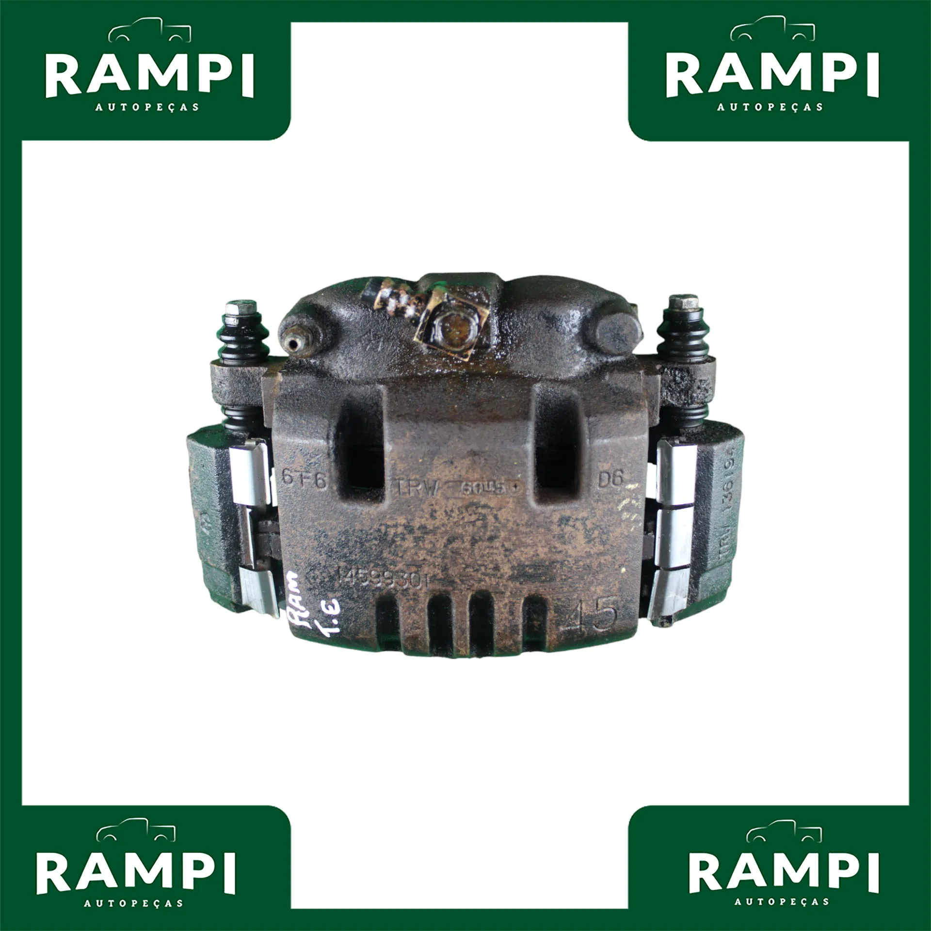 Pinça De Freio Traseira Esquerda Dodge Ram 2008 5.9 14599301