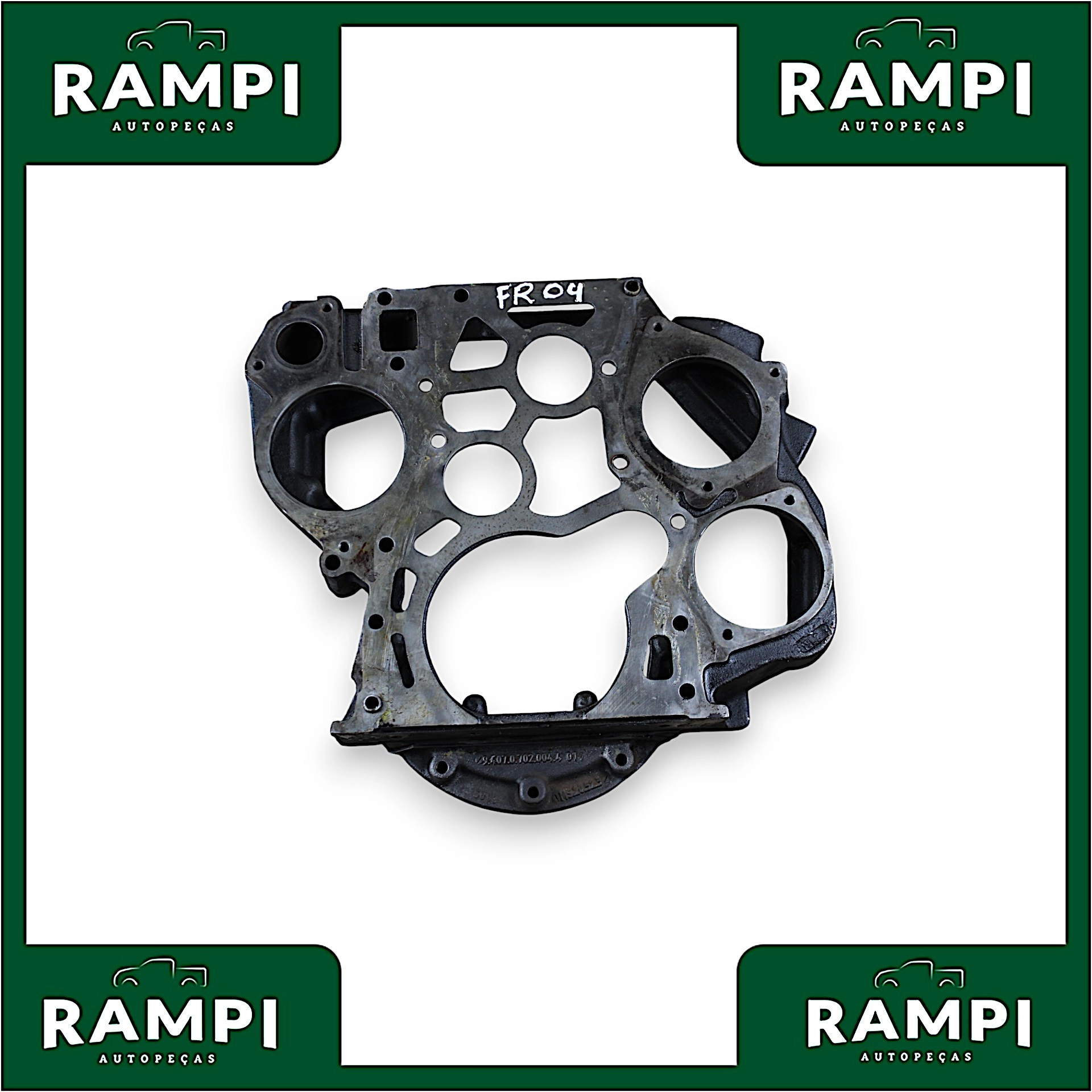 Flange Capa Seca Volante Motor Nissan Frontier 2004 Mwm 2.8
