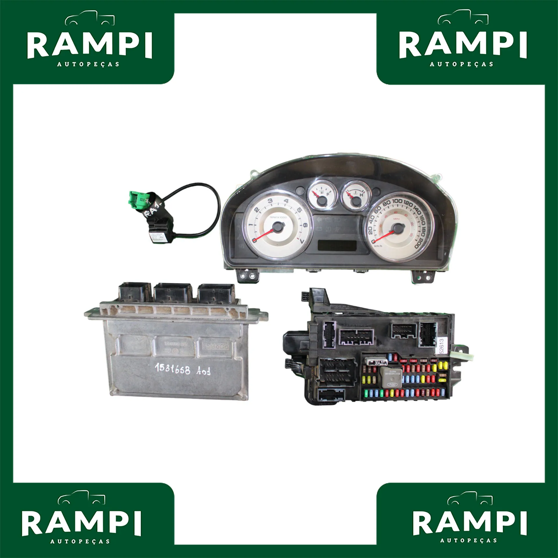 Kit Injeção Edge 2009 V6 Sem Chave 1531658a01