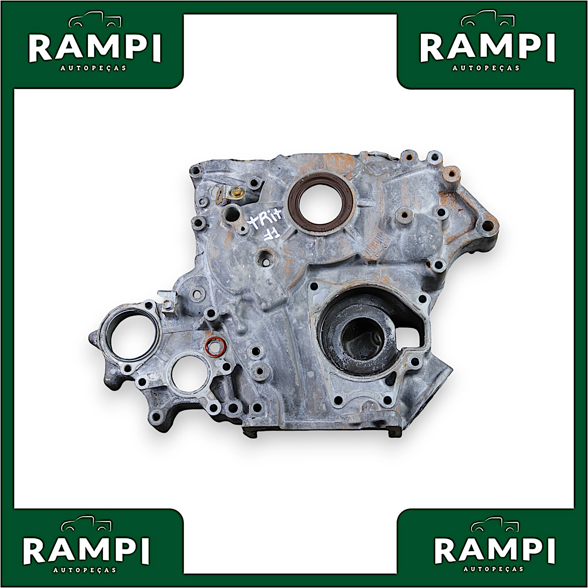 Flange Tampa do Motor Mitsubishi L200 Tritom 2011 3.2