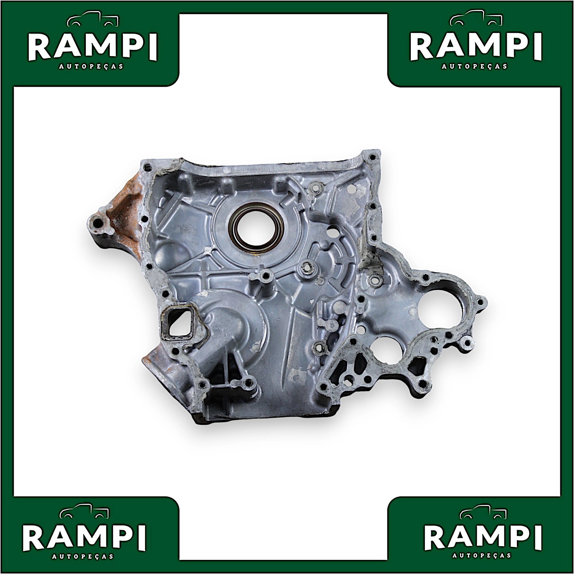 Flange Tampa do Motor Mitsubishi L200 Tritom 2011 3.2