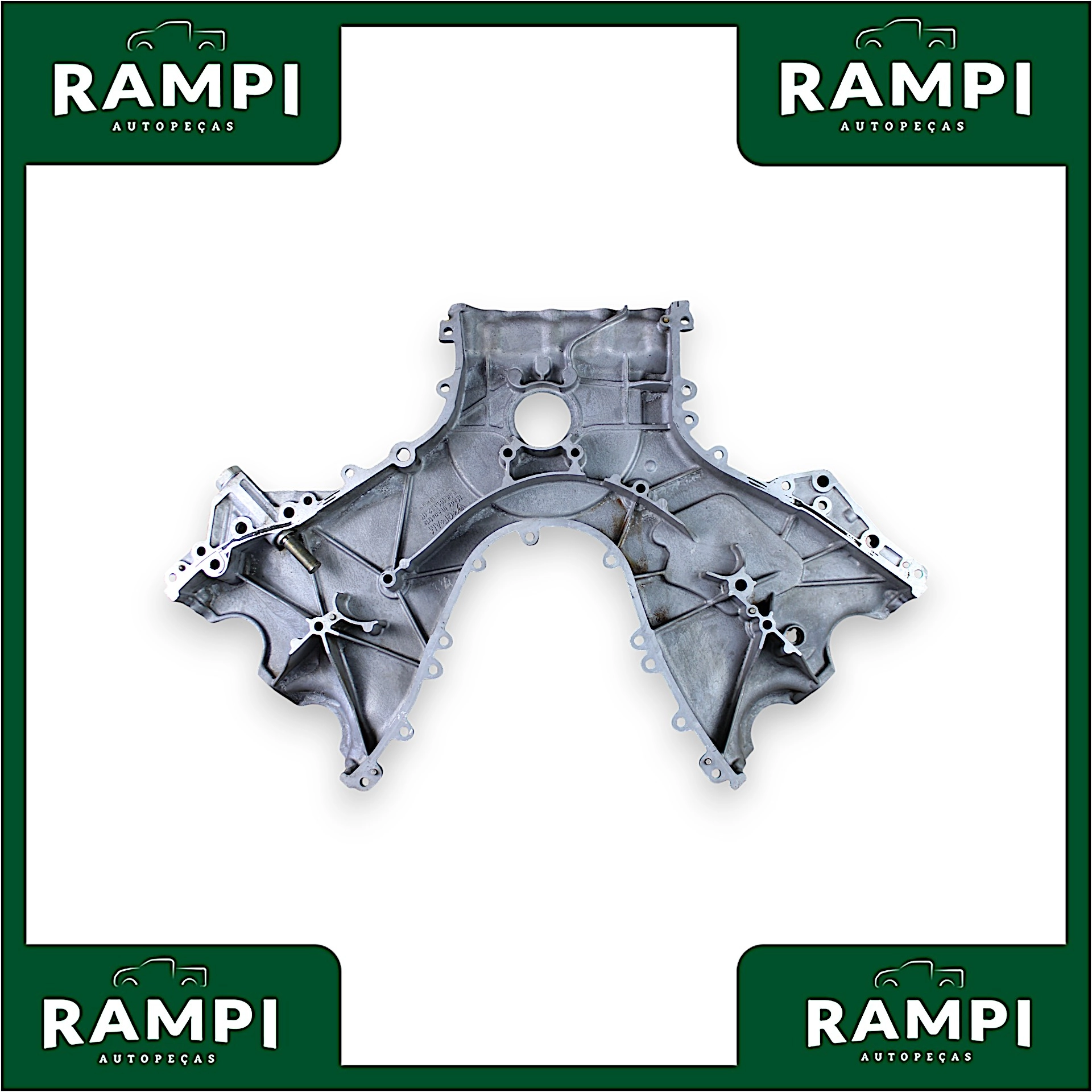 Flange Tampa do Motor Porsche Cayenne 2008 4.8 9481011221r
