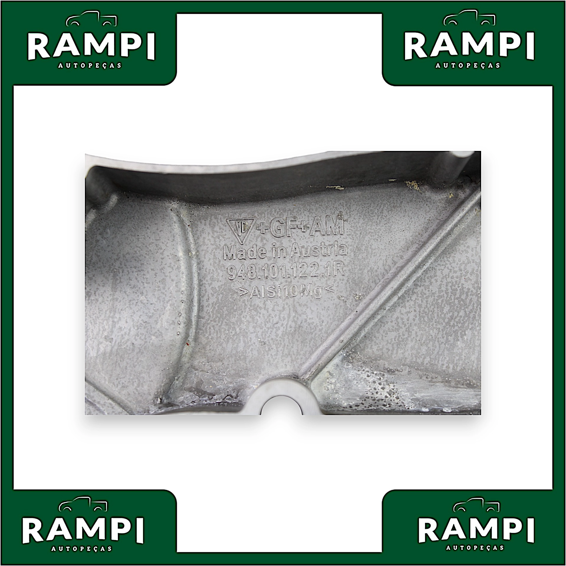 Flange Tampa do Motor Porsche Cayenne 2008 4.8 9481011221r