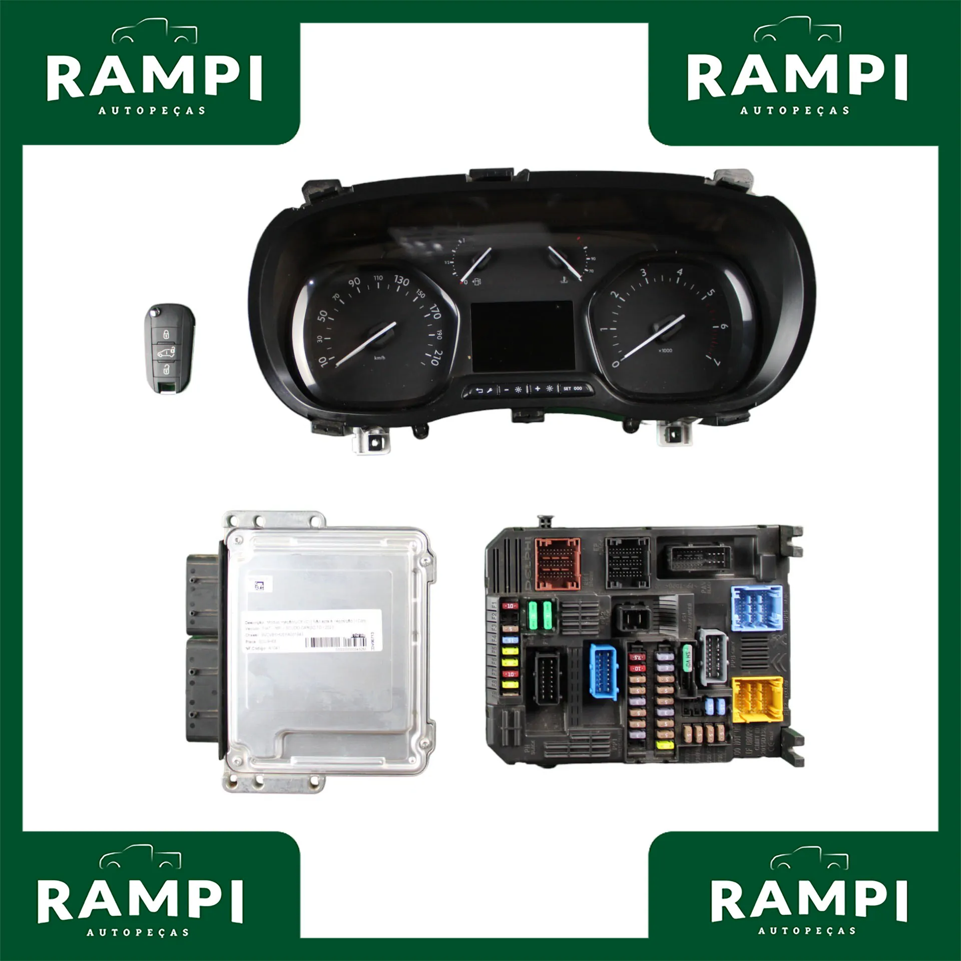 Kit De Injeção Fiat Scudo 2023 1.5 Diesel 0281037200