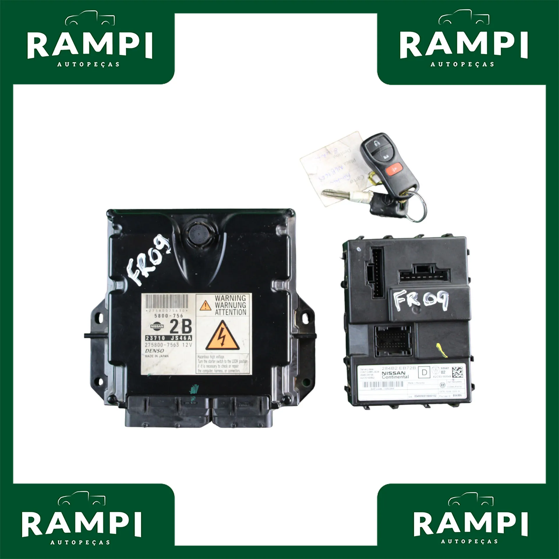Kit De Injeção Frontier 2009 2.5 Diesel 23710js46a