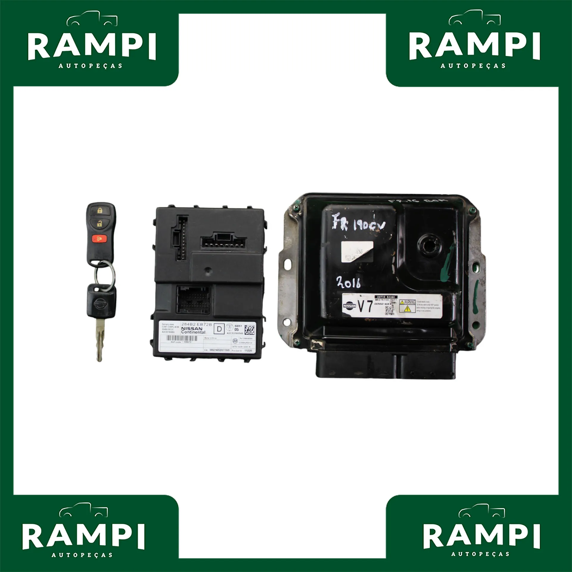 Kit De Injeção Nissan Frontier 2013 2.5 Diesel 4x4 190cv 237105x31c