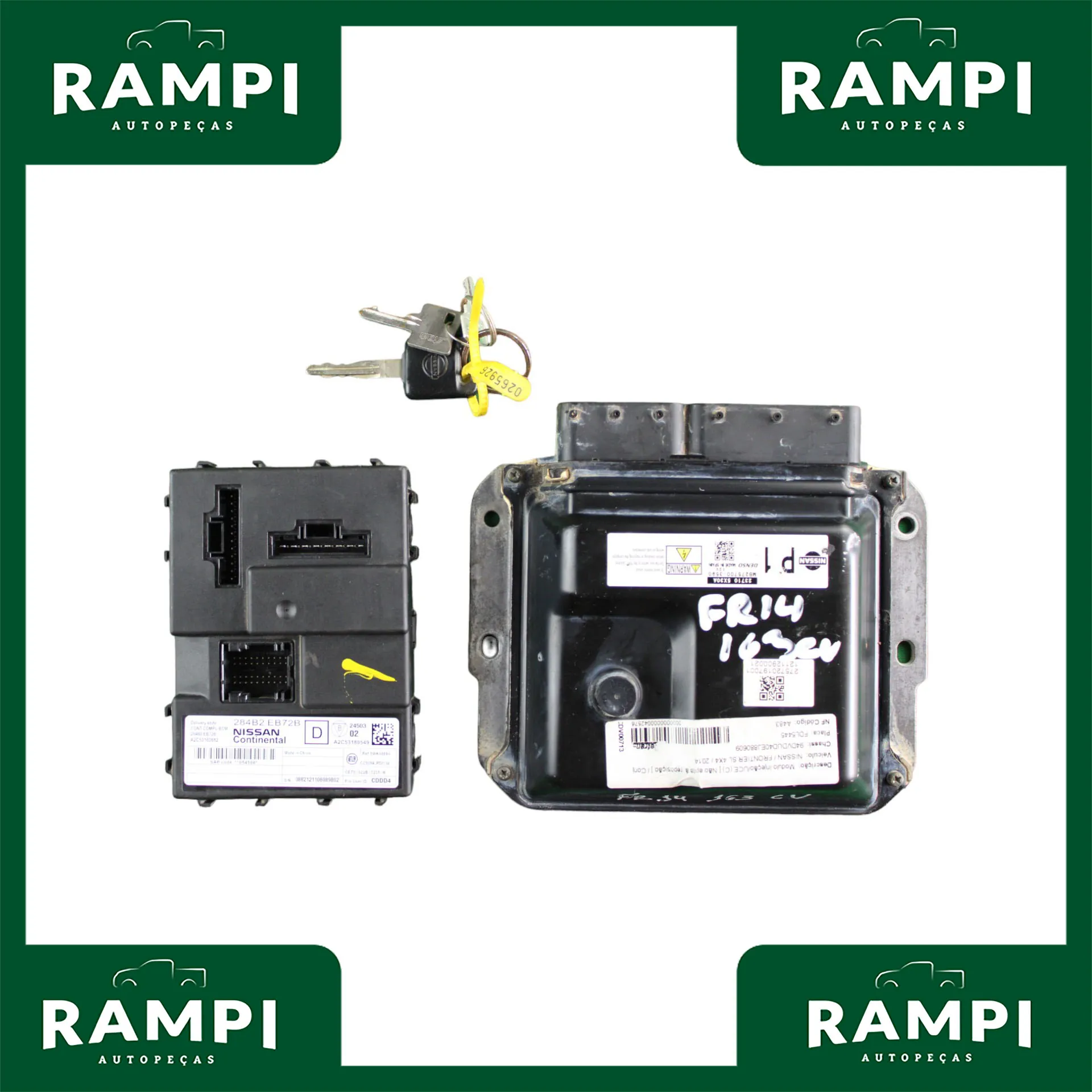 Kit De Injeção Frontier 2014 2.5 Diesel 4x2 237105x30a