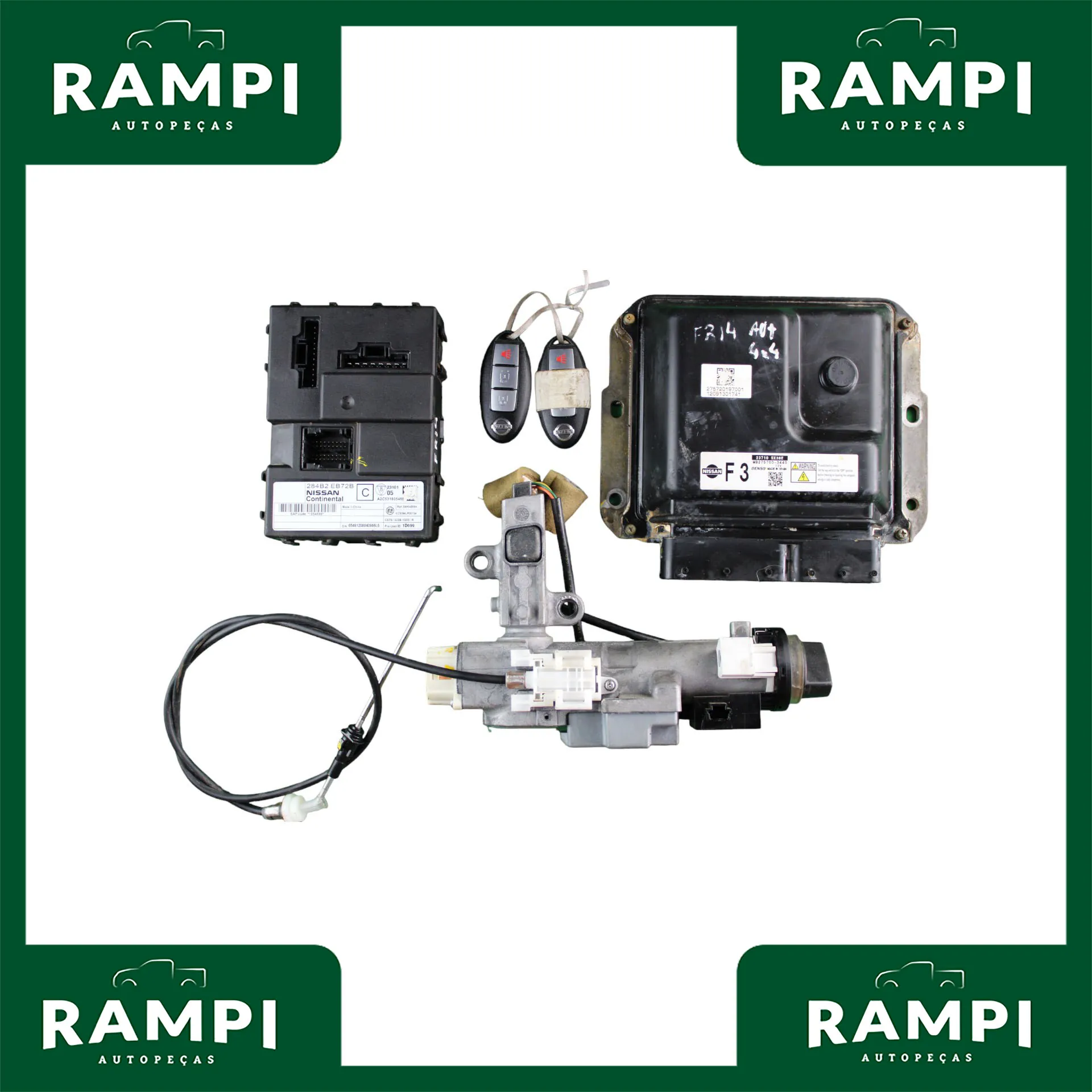 Kit De Injeção Frontier 2015 Chave Presença 23710x38e
