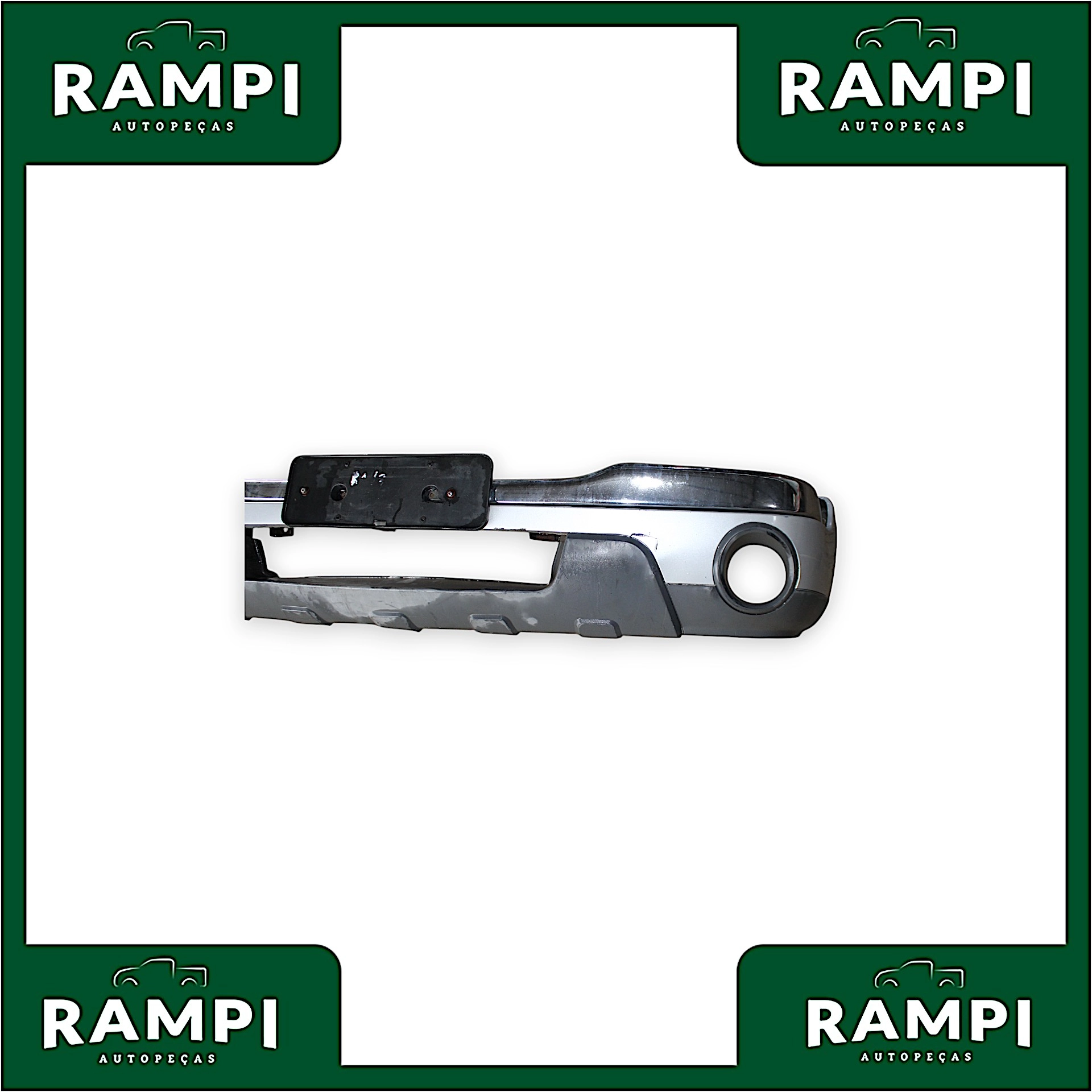 Parachoque Dianteiro Frizo Cromado Ford Ranger 2010
