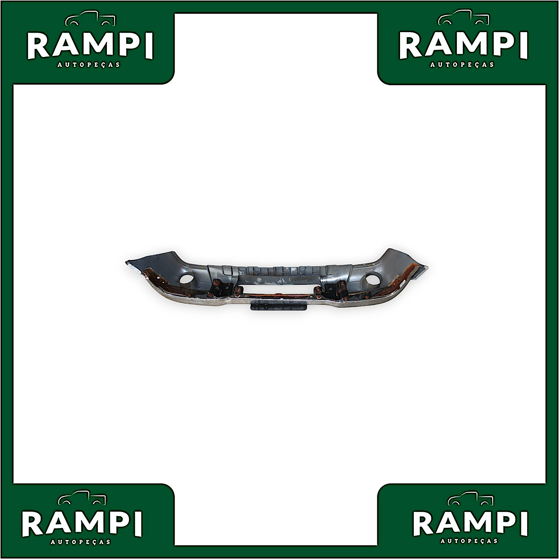 Parachoque Dianteiro Frizo Cromado Ford Ranger 2010