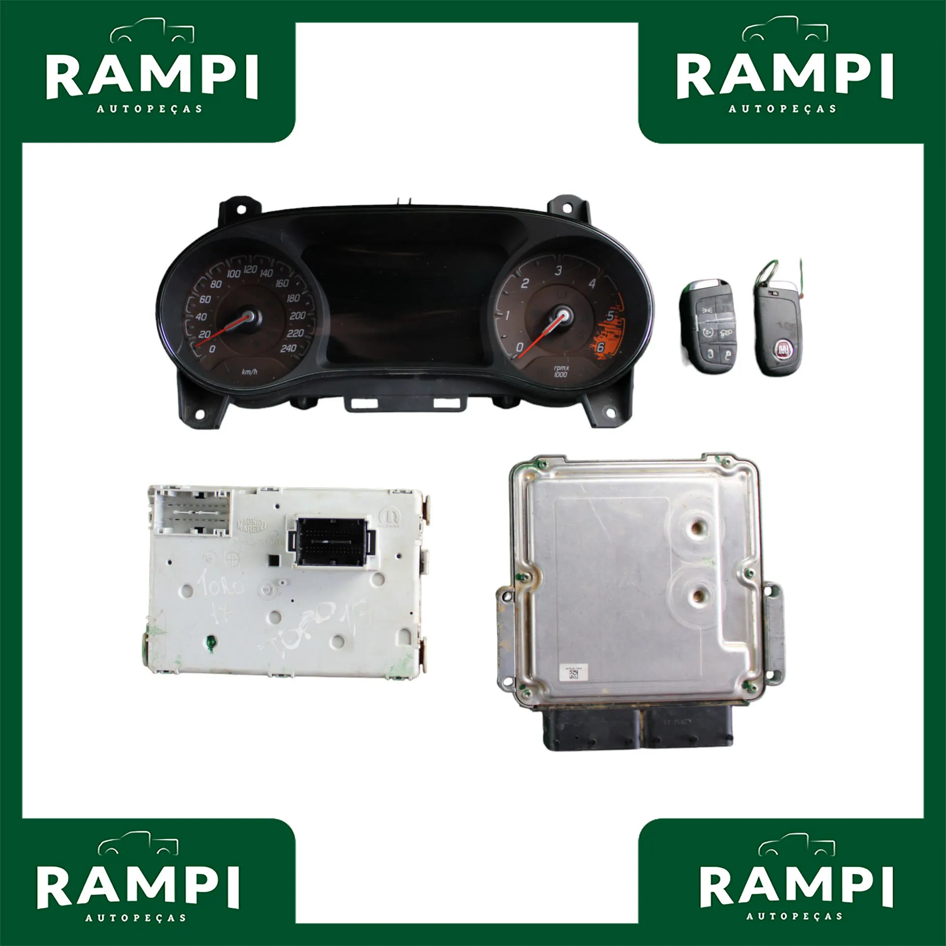 Kit De Injeção Jeep Renegade 2017 2.0 Diesel 0281031204 55265162