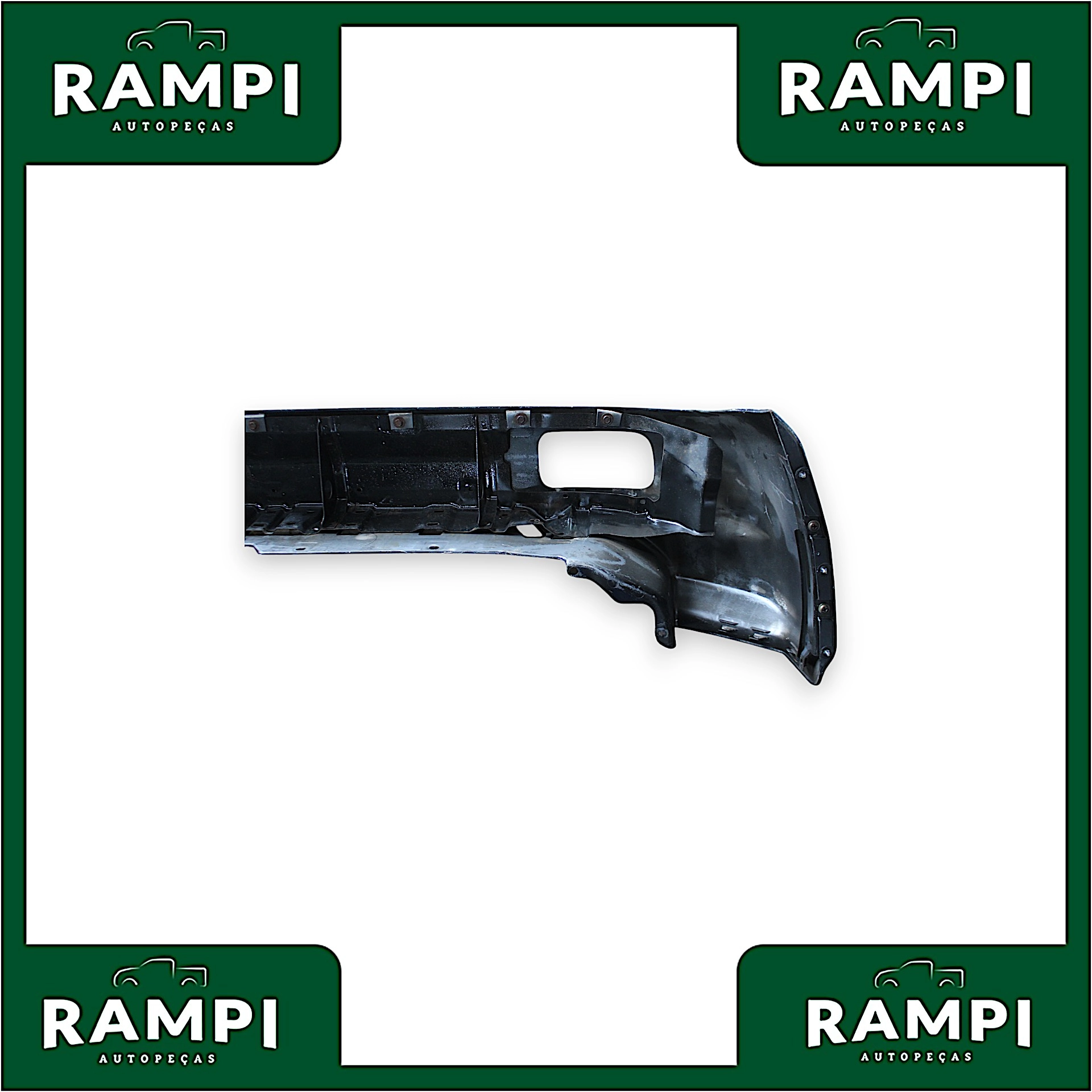 Parachoque Traseiro Mitsubishi Pajero Sport 2004 (Com Detalhe)