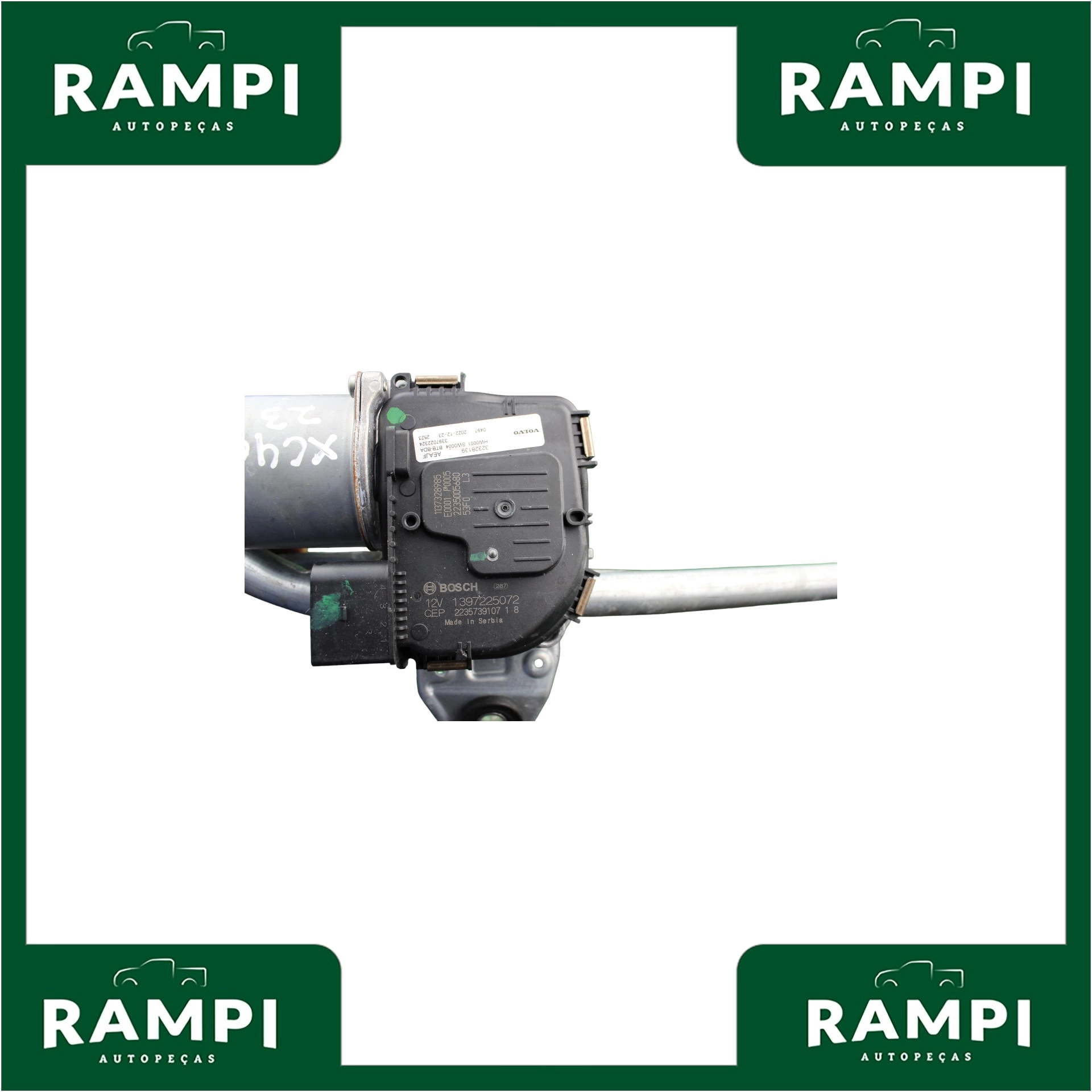 Galhada Com Motor Do Limpador Volvo XC40 2023 1397225072