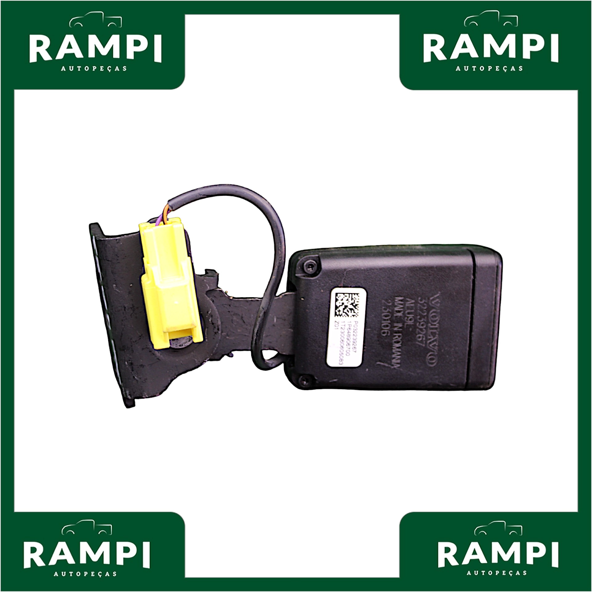 Fecho Cinto de Segurança Volvo XC40 2023 (Traseiro Direito) 32239267