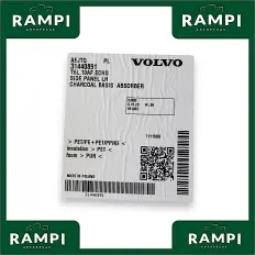 Forro Porta Mala Esquerdo Volvo Xc40 2023 31440891