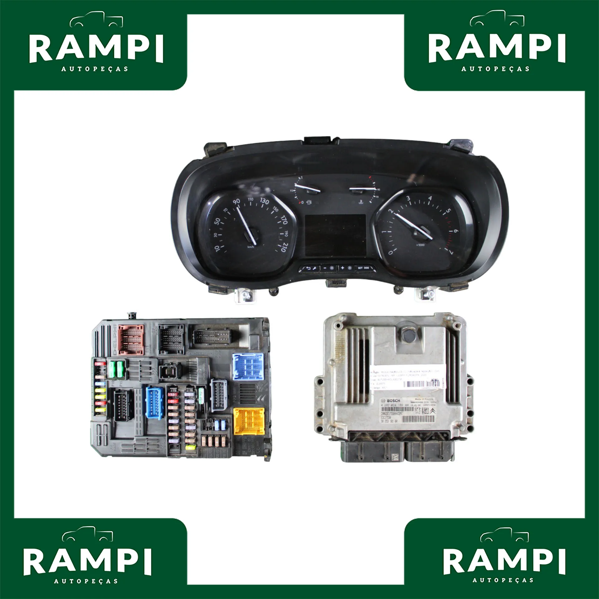 Kit De Injeção Jumpy 1.6 Diesel 0281034189 Sem Chave