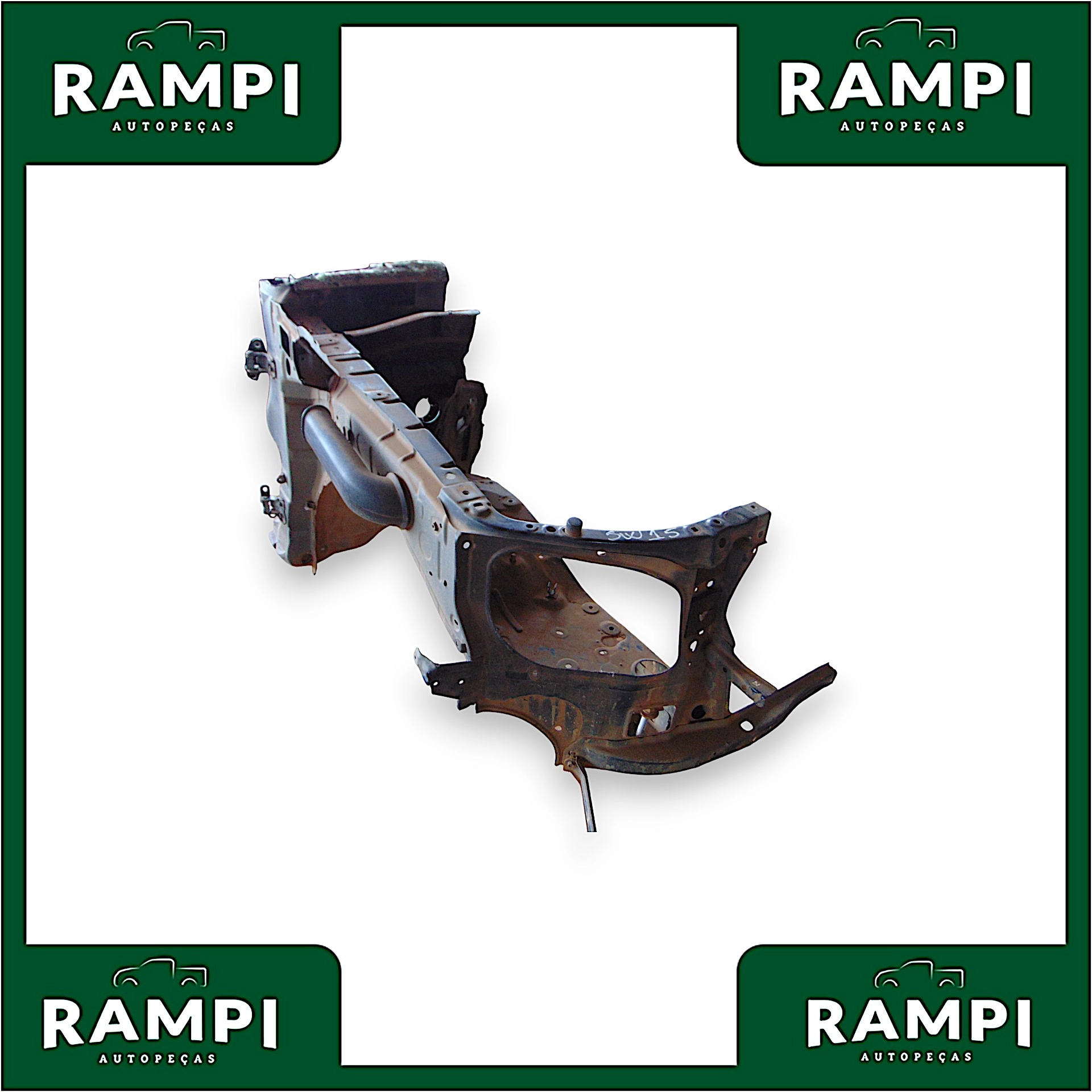 Caixa roda lado direito Toyota Hilux SW4 2006 a 2015